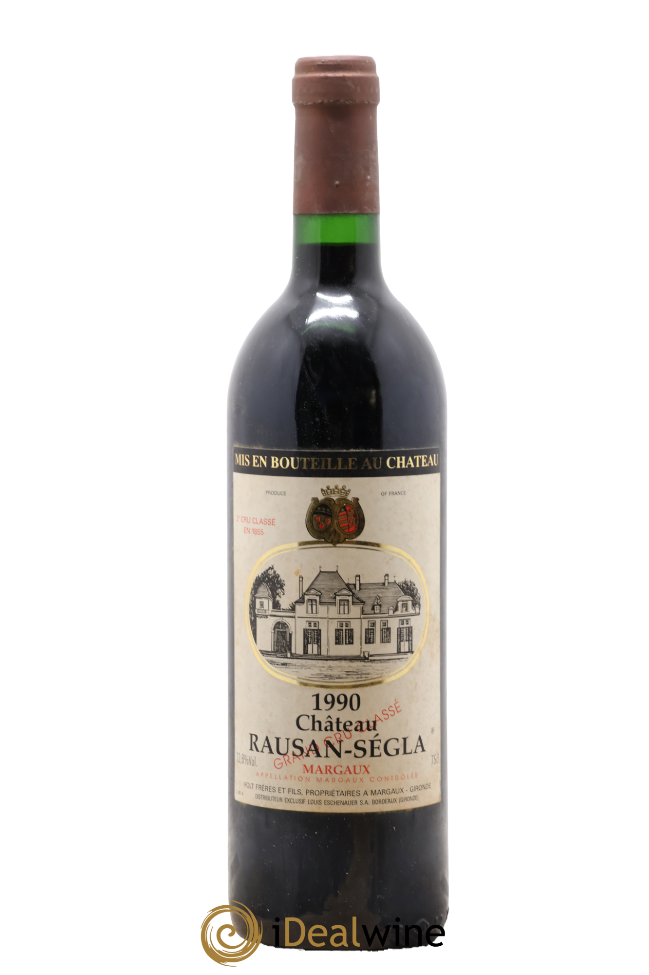 Château Rauzan Ségla Grand Cru Classé 1990 - Lot de 1 bouteille - 0