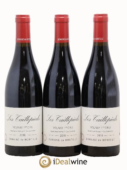Volnay 1er Cru Les Taillepieds De Montille (Domaine) 2018 - Lot of 3 bottles - 0