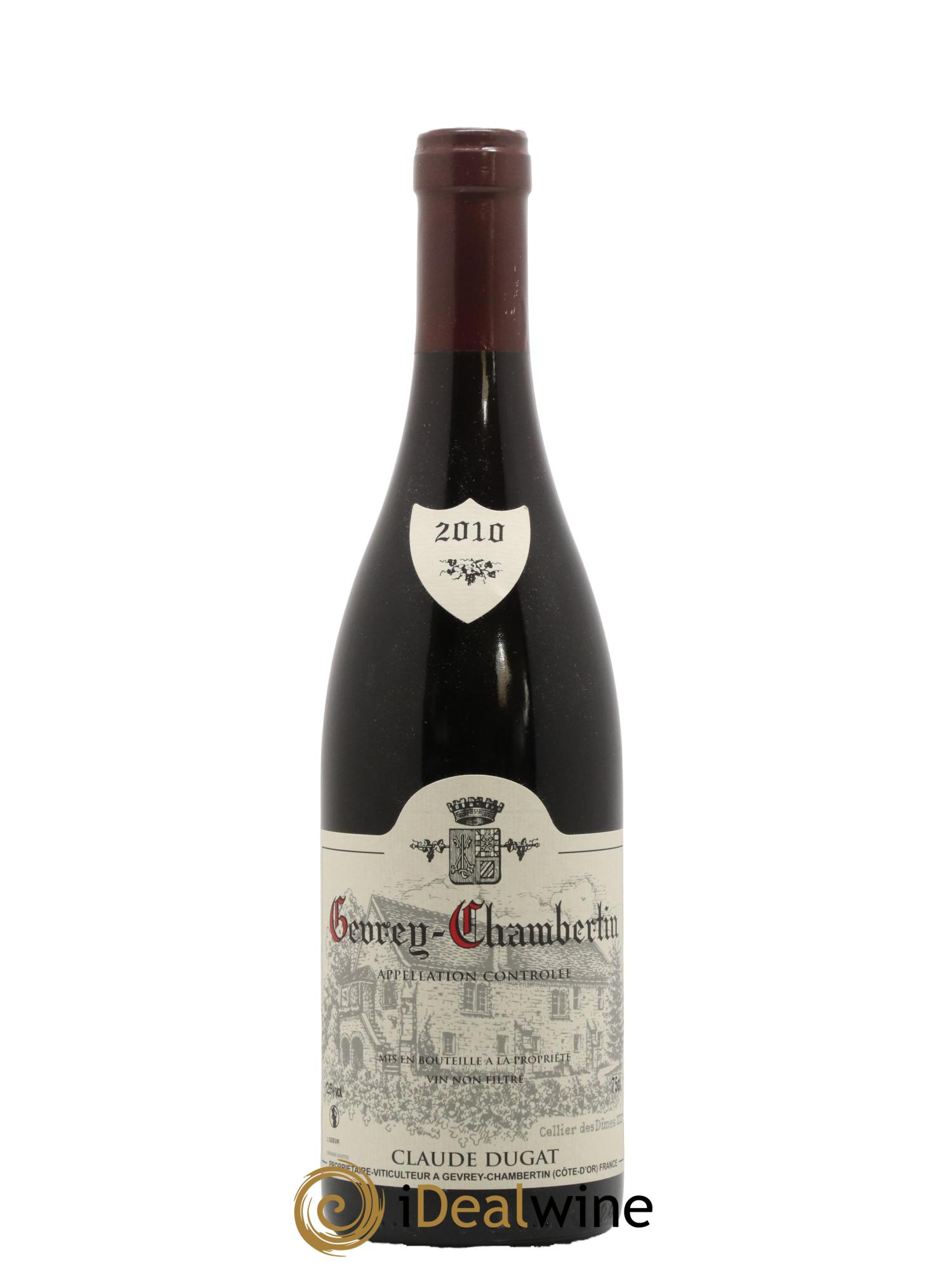 Gevrey-Chambertin Claude Dugat 2010 - Lot de 1 bouteille - 0