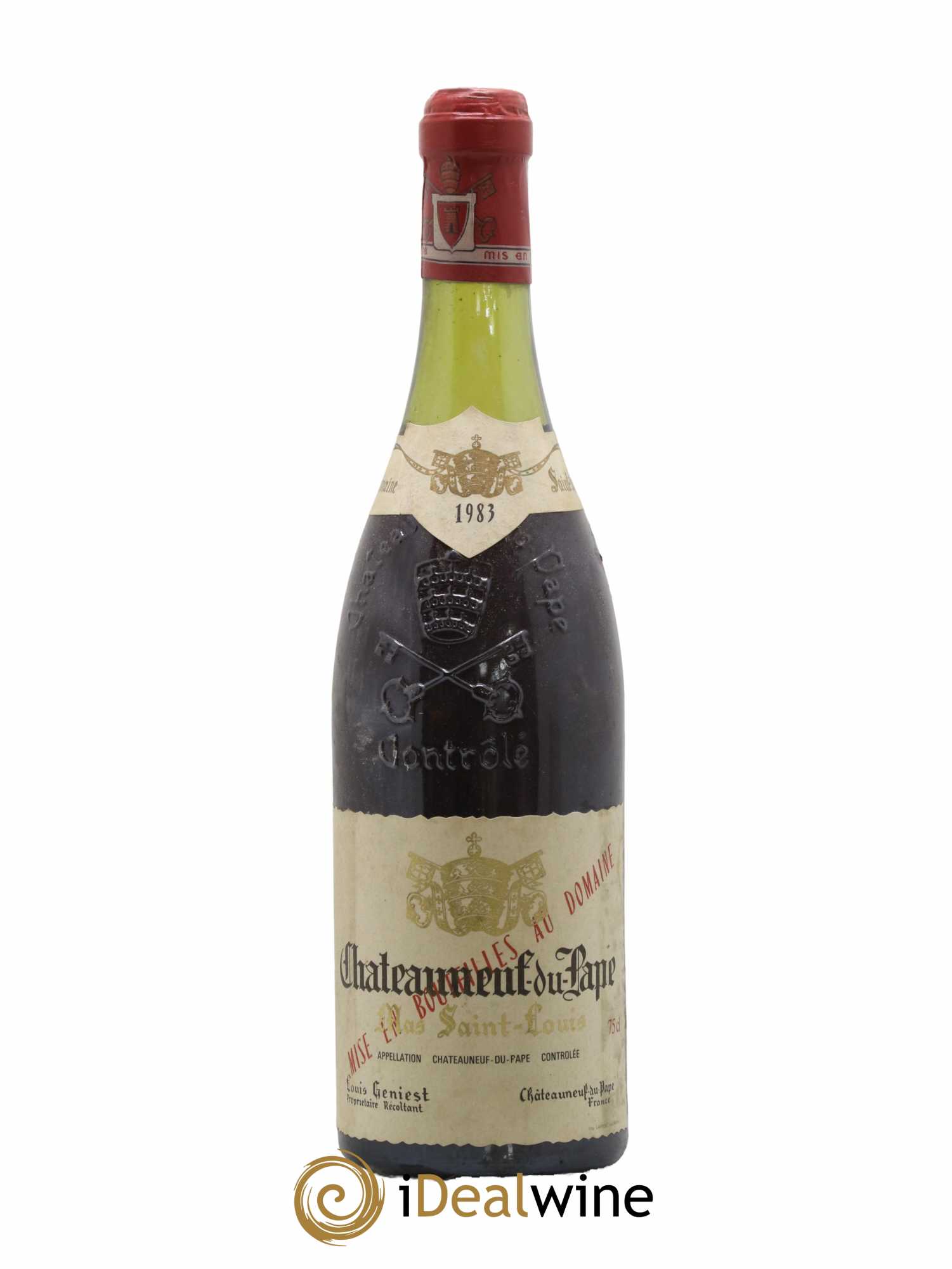 Châteauneuf-du-Pape Tradition Mas Saint-Louis 1983 - Lot de 1 bouteille - 0