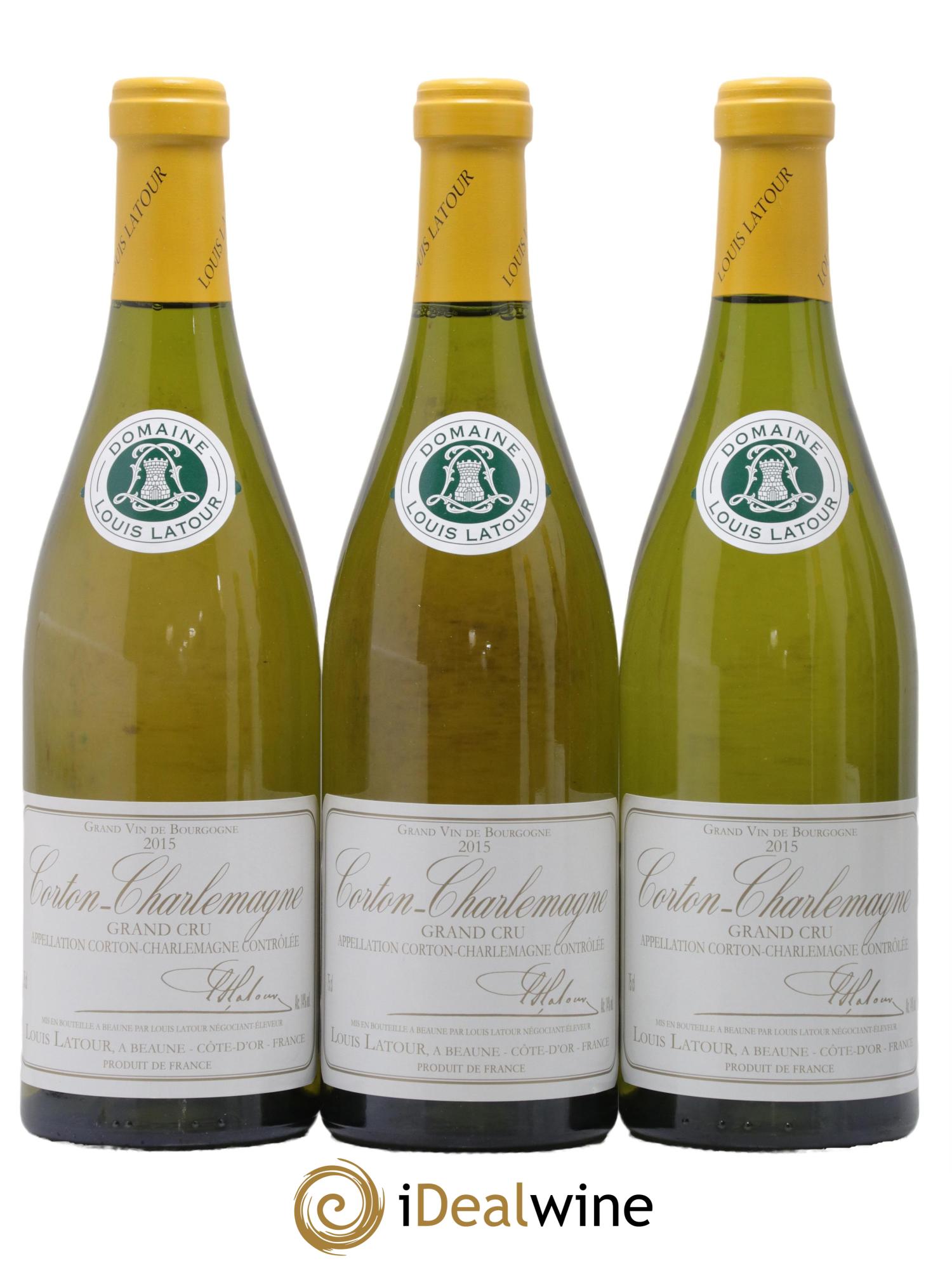 Corton-Charlemagne Grand Cru Louis Latour 2015 - Lot de 6 bouteilles - 1