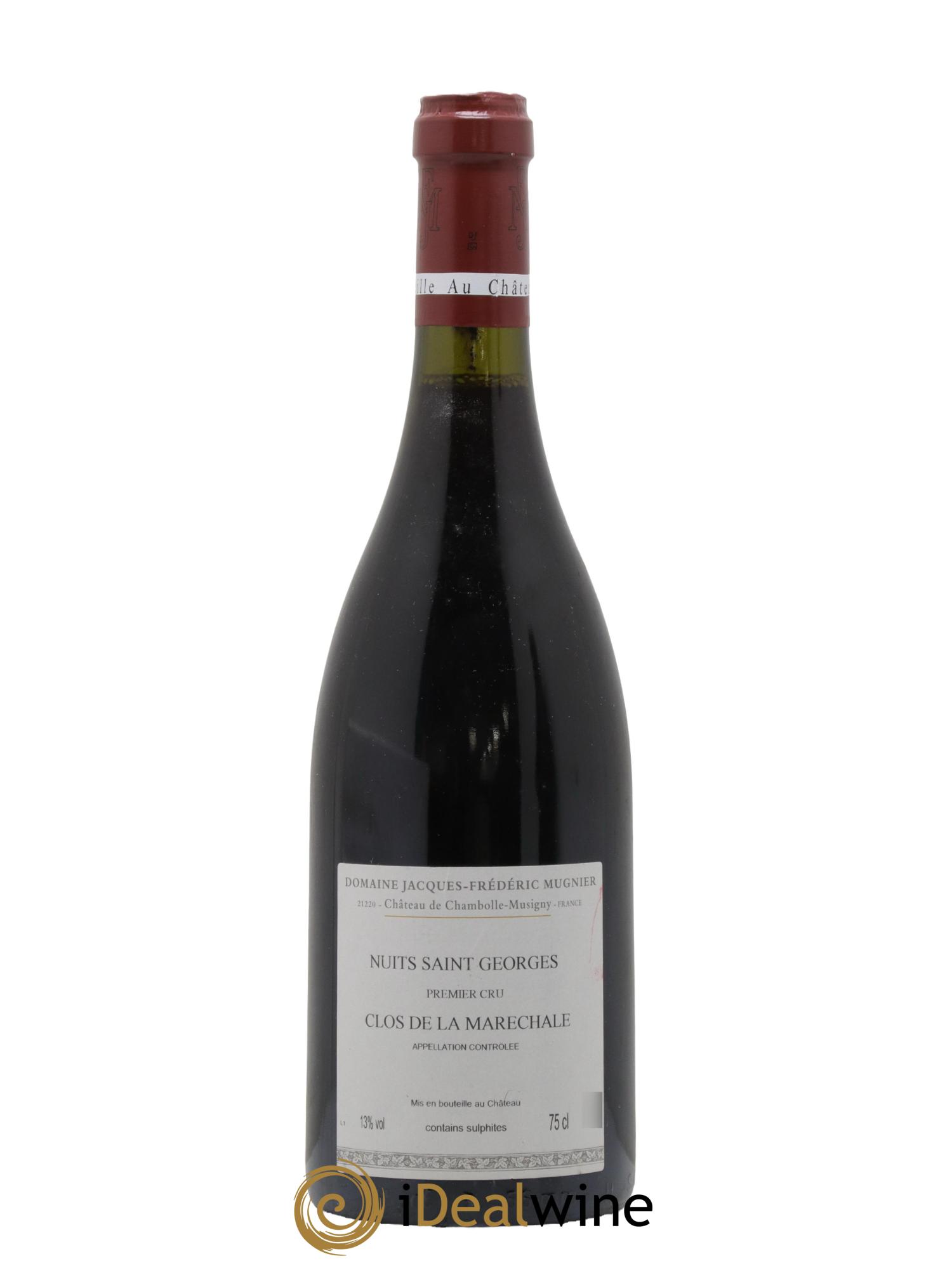 Nuits-Saint-Georges 1er Cru Clos de La Maréchale Jacques-Frédéric Mugnier 2010 - Posten von 1 Flasche - 1
