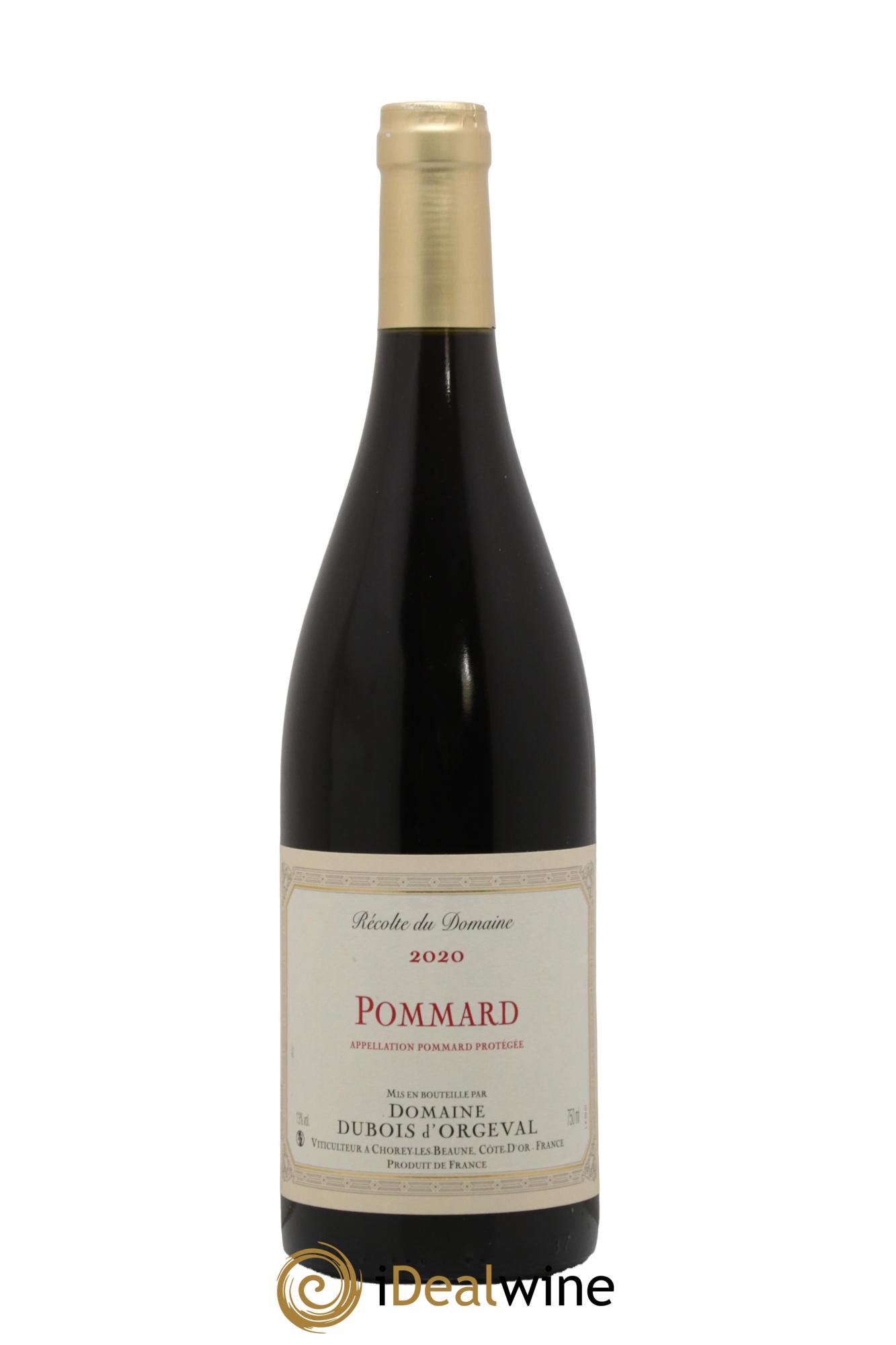 Pommard Domaine Dubois d'Orgeval 2020 - Lot de 1 bouteille - 0