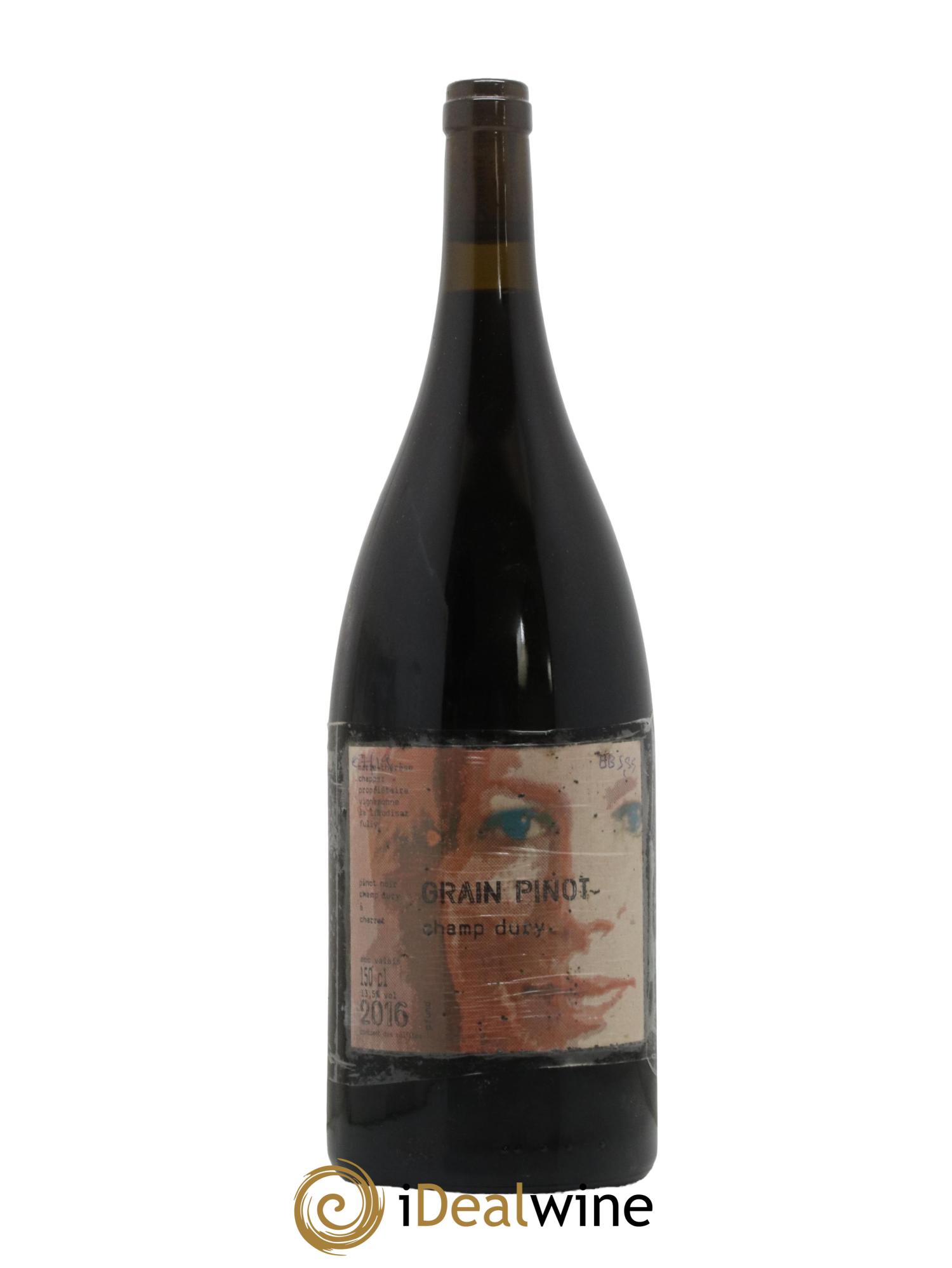 Valais Grain Pinot Champ Dury Domaine Chappaz 2016 - Lot de 1 magnum - 0