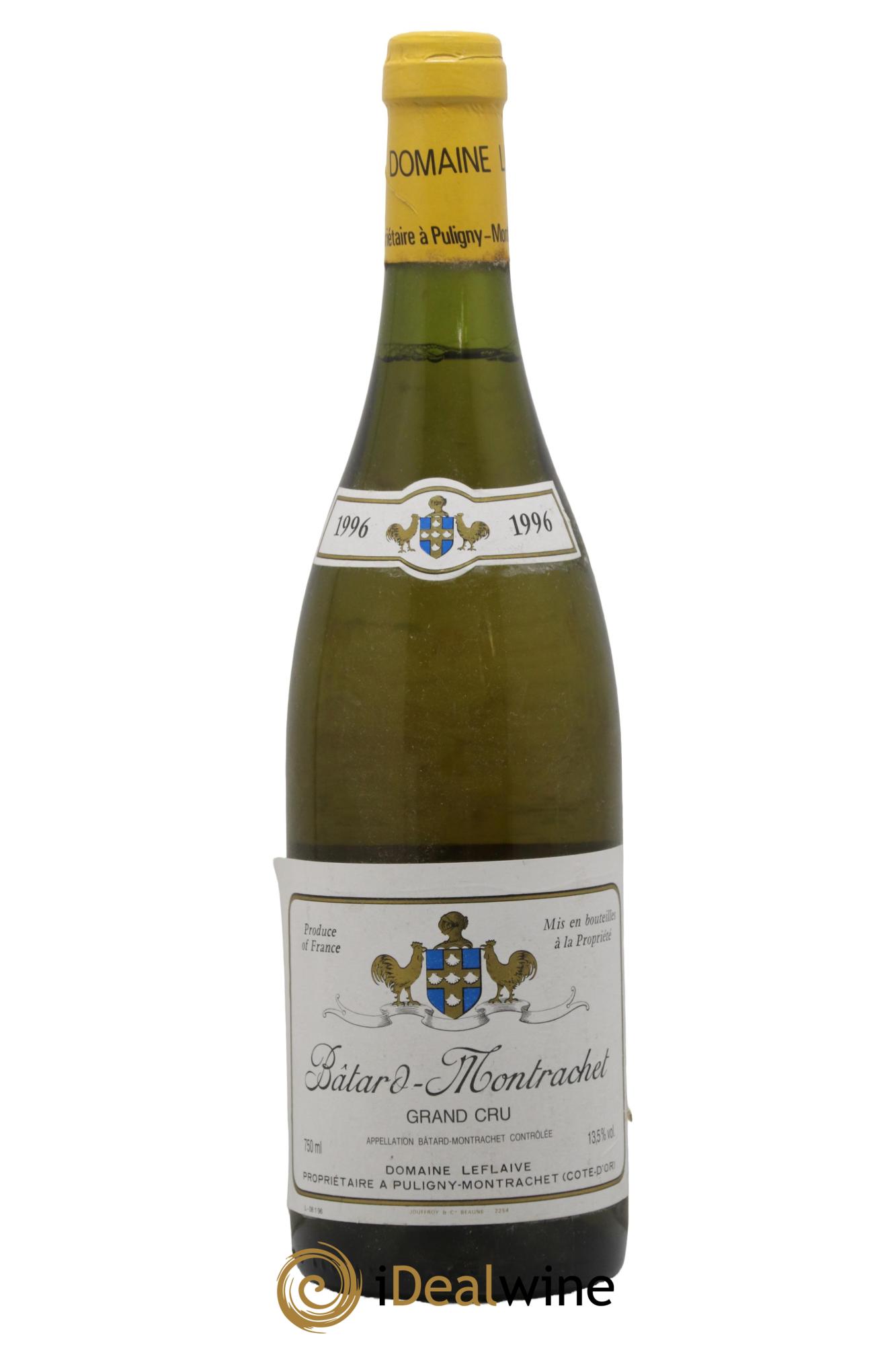 Bâtard-Montrachet Grand Cru Leflaive (Domaine) 1996 - Lot de 1 bouteille - 0