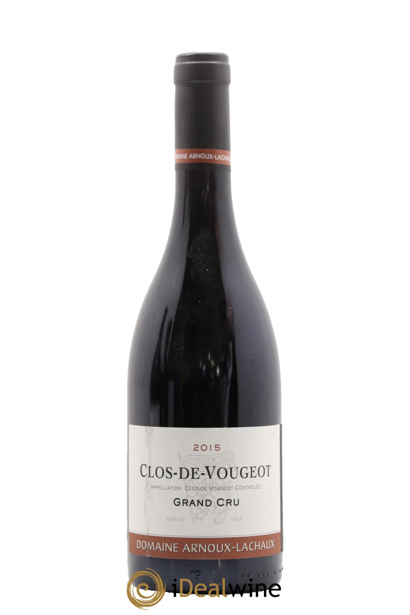 Clos de Vougeot Grand Cru Arnoux-Lachaux (Domaine) 2015 - Lot de 1 bouteille - 0