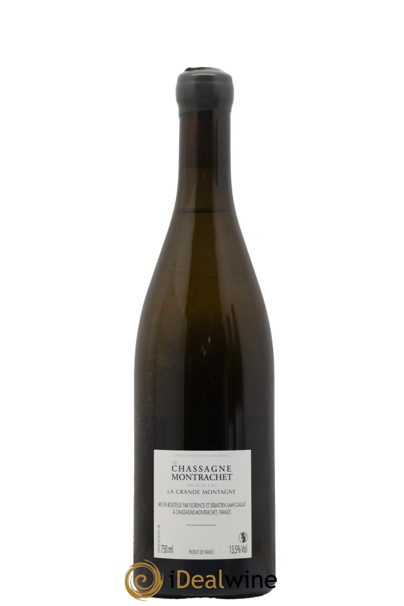 Chassagne-Montrachet 1er Cru La Grande Montagne Lamy-Caillat (Domaine) 2018 - Lot de 1 bouteille - 1