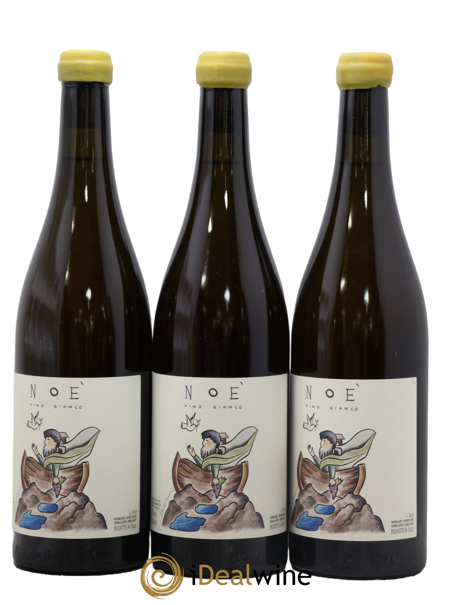 Italie Cortena Noè Bianco Stefano Amerighi 2018 - Lot of 3 bottles - 0