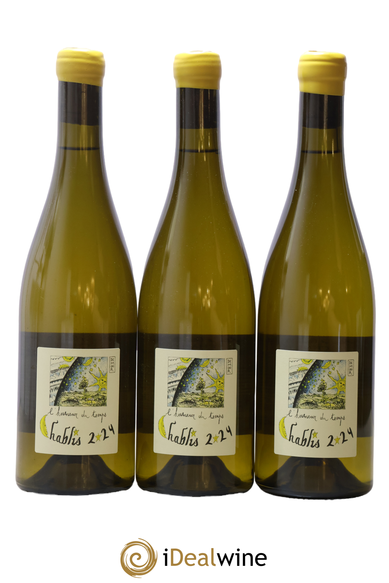 Chablis L'Humeur du Temps Alice et Olivier De Moor 2024 - Lotto di 3 bottiglie - 0