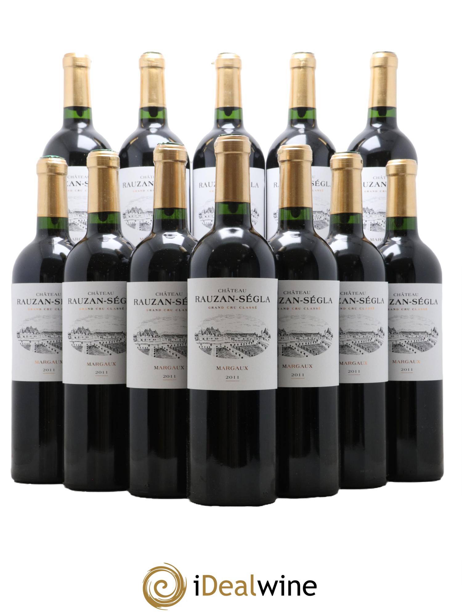 Château Rauzan Ségla Grand Cru Classé 2011 - Lot de 12 bouteilles - 0