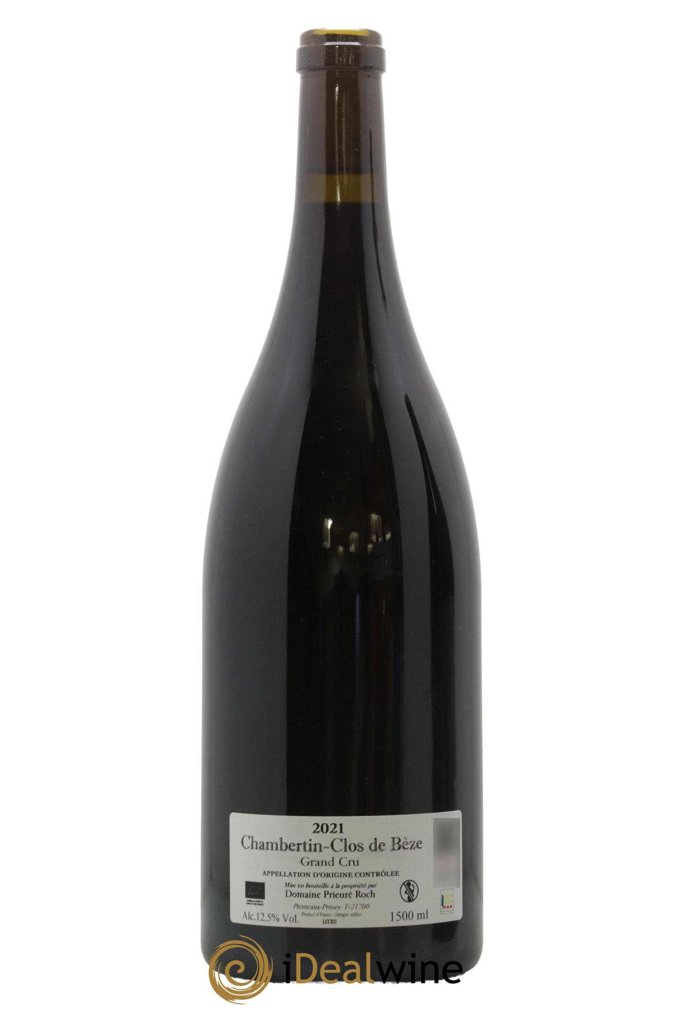 Chambertin Clos de Bèze Grand Cru Prieuré Roch 2021 - Posten von 1 Magnum - 1