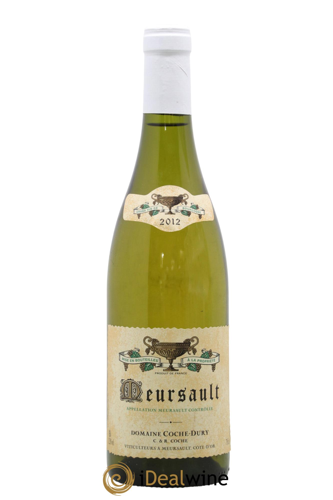 Meursault Coche Dury (Domaine) 2012 - Lot de 1 bouteille - 0