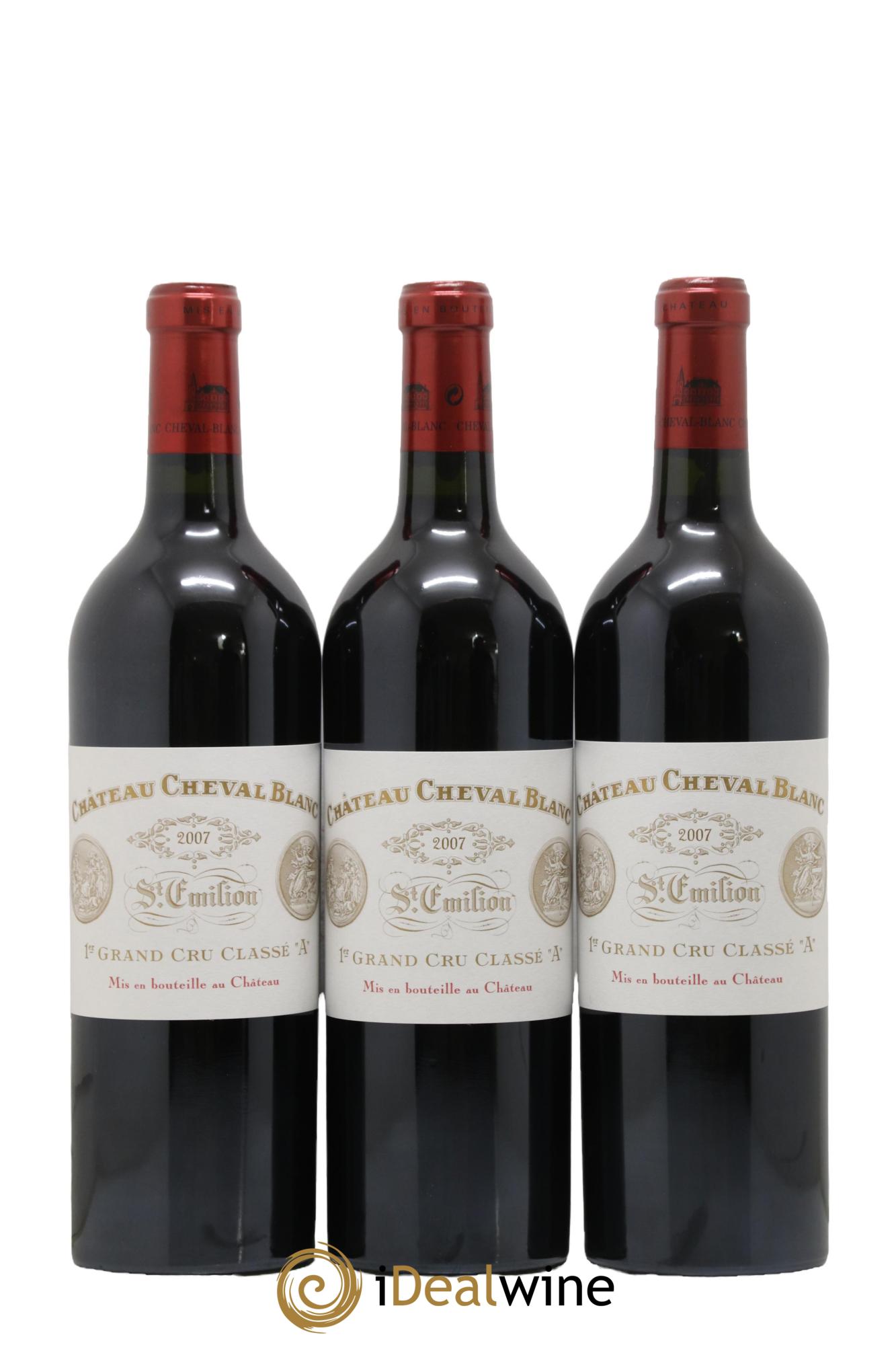 Château Cheval Blanc 1er Grand Cru Classé A 2007 - Lot de 6 bouteilles - 3