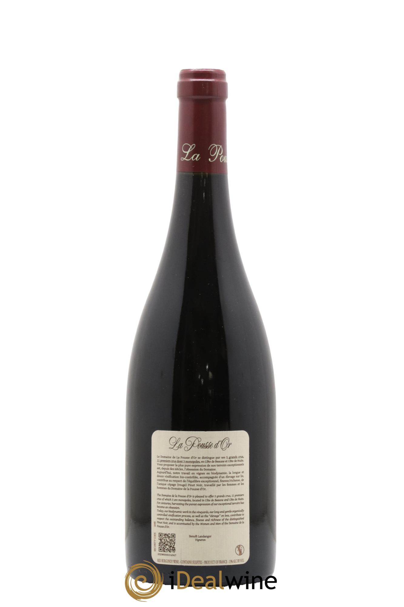 Chambolle-Musigny 1er Cru Les Amoureuses La Pousse d'Or (Domaine de) 2018 - Lotto di 1 bottiglia - 1