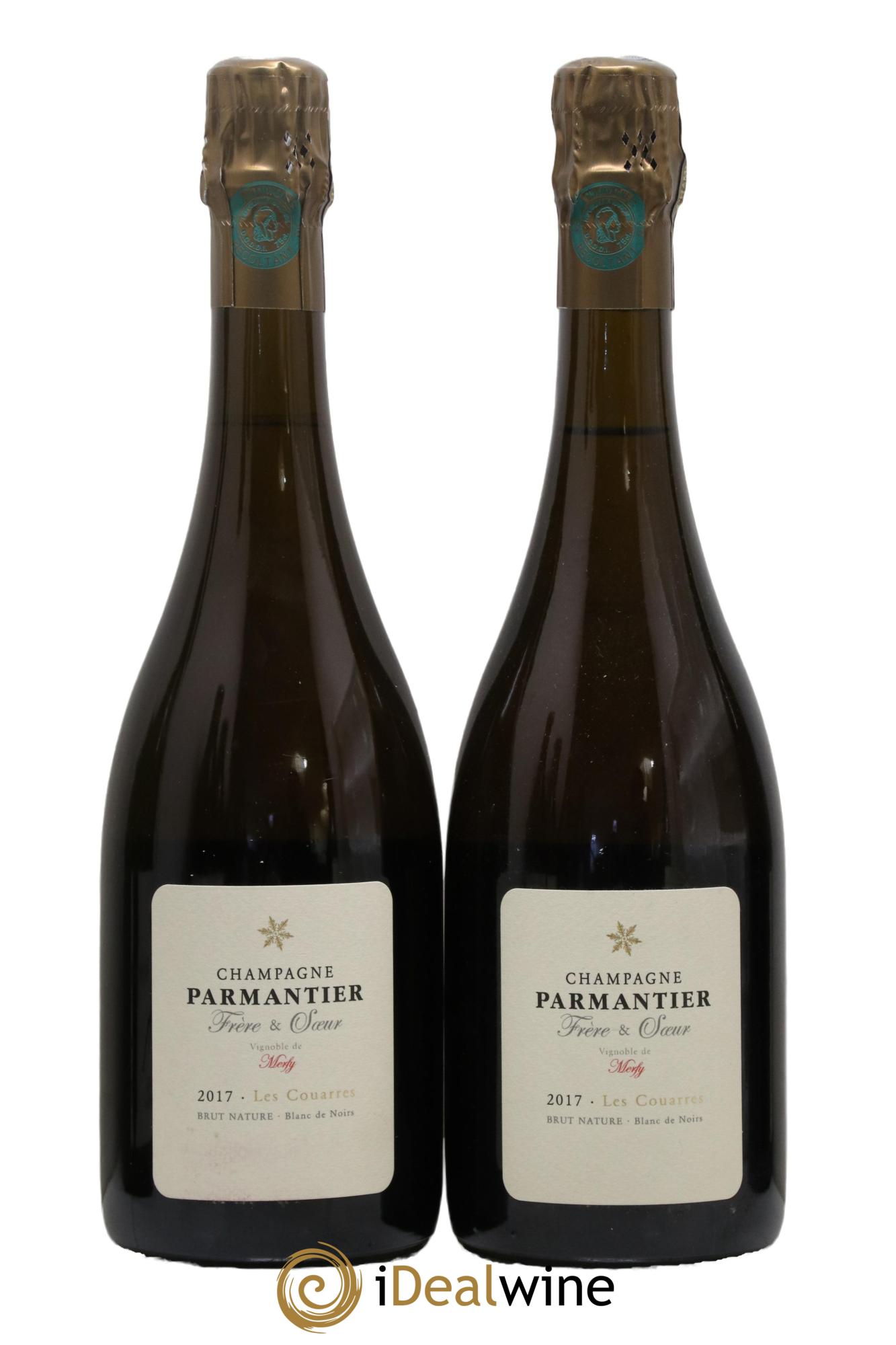 Champagne Les Couarres Parmentier 2017 - Lot de 2 bouteilles - 0