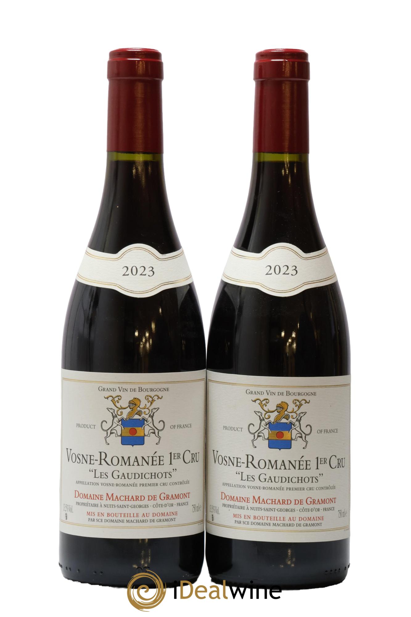 Vosne-Romanée 1er Cru Les Gaudichots Machard de Gramont 2023 - Lot of 2 bottles - 0