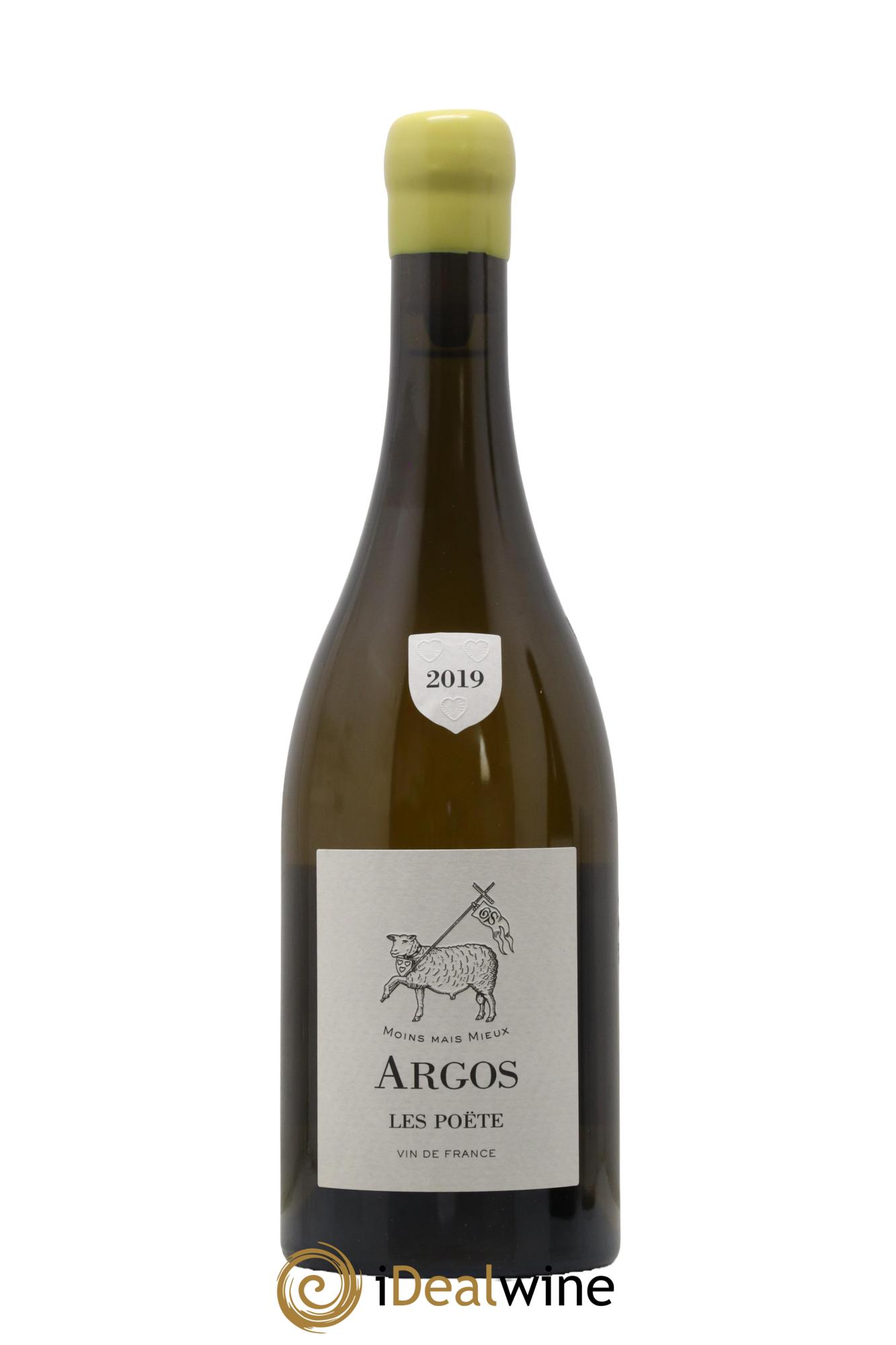 Vin de France (anciennement Quincy) Argos Les Poëte 2019 - Lot de 1 bouteille - 0