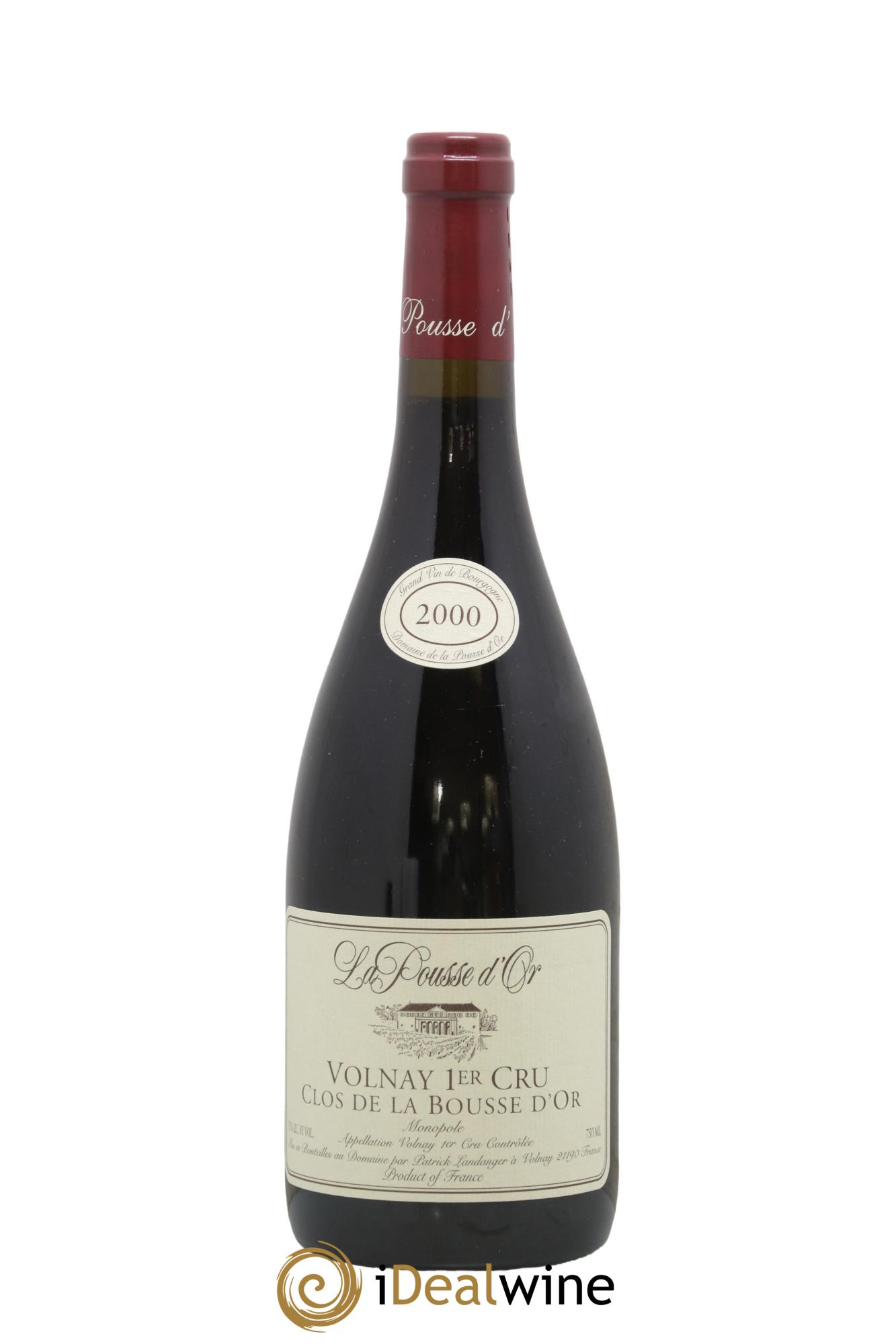 Volnay 1er Cru Clos de la Bousse d'Or La Pousse d'Or (Domaine de) 2000 - Lot of 1 bottle - 0