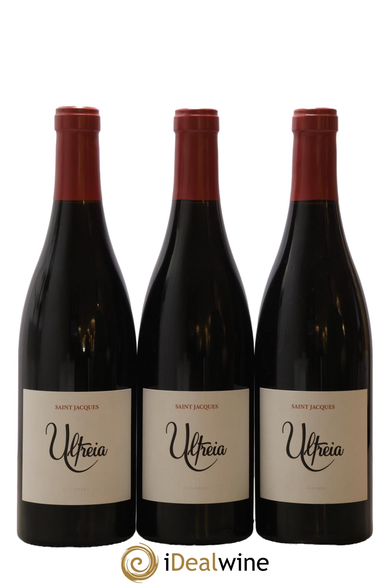 Bierzo DO Ultreia Saint Jacques R.Perez 2020 - Lot of 3 bottles - 0