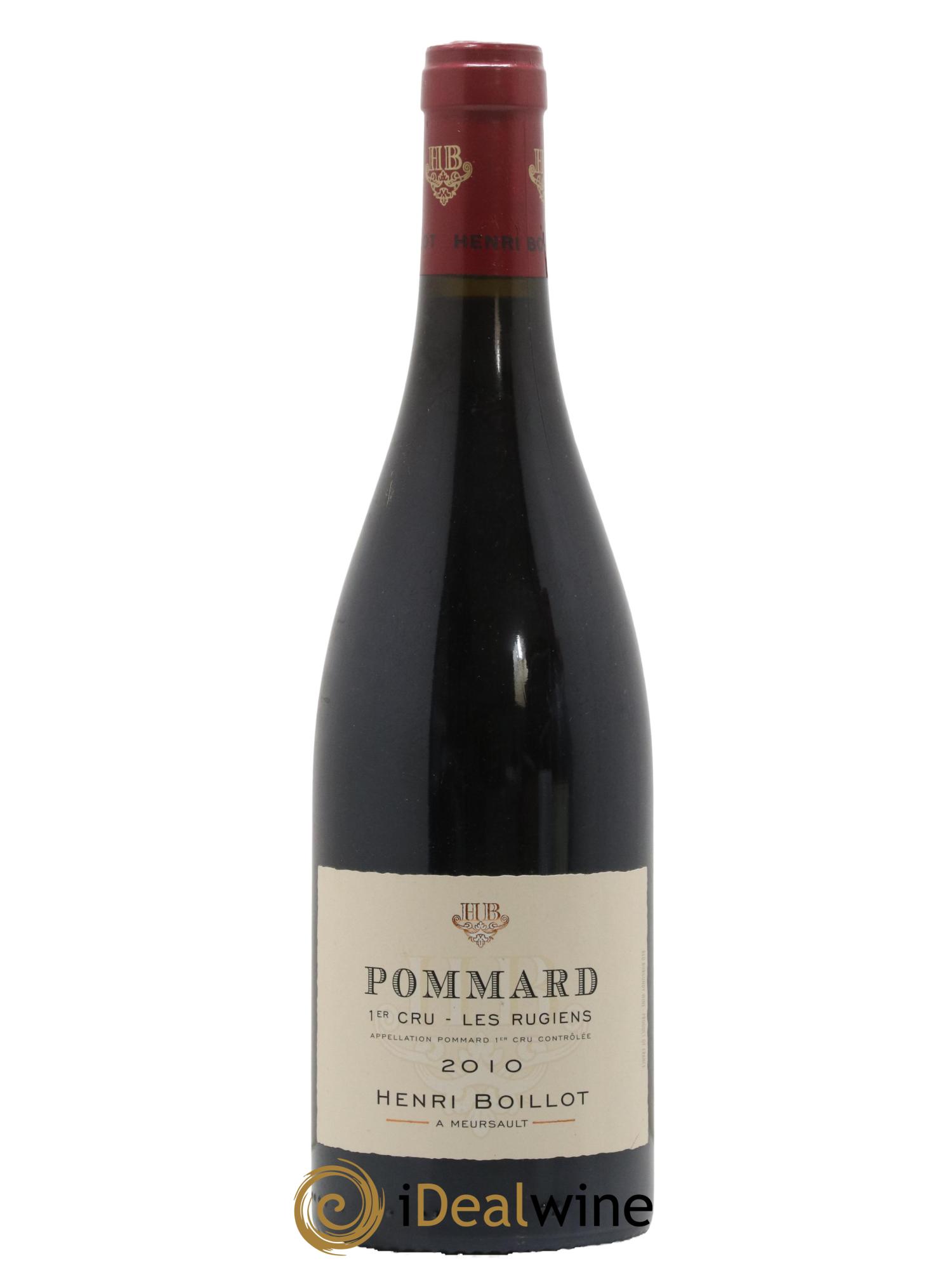 Pommard 1er Cru Les Rugiens Henri Boillot (Domaine) 2010 - Lot de 1 bouteille - 0