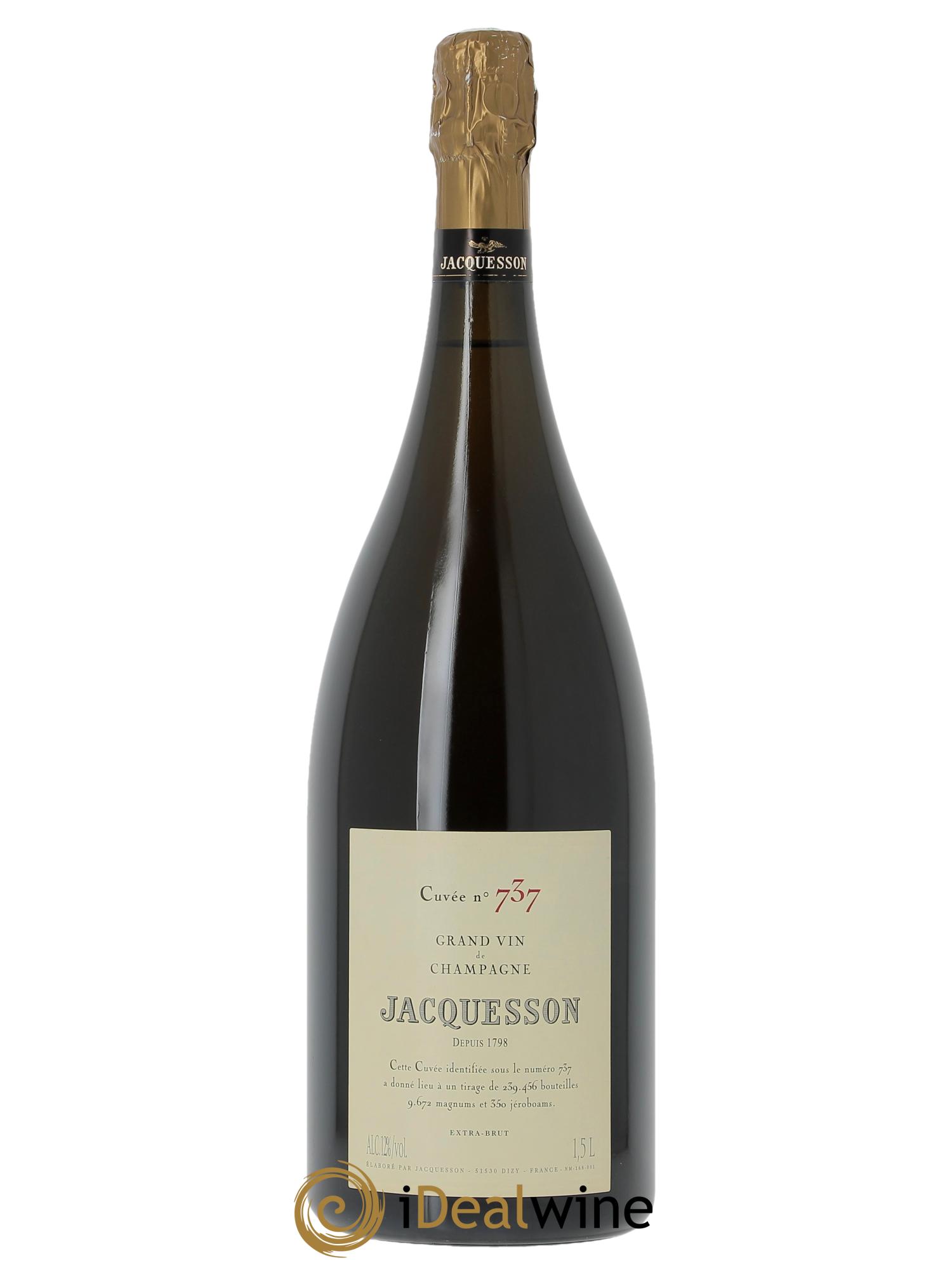 Cuvée 737 Jacquesson - Lot de 1 magnum - 0