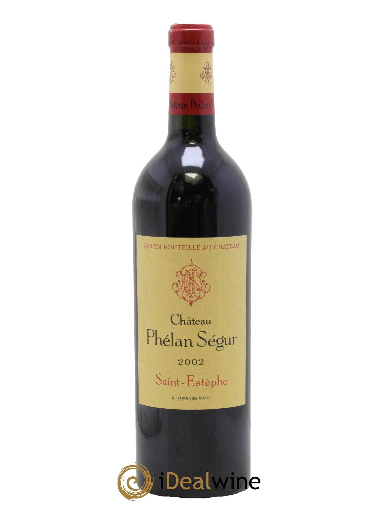 Château Phélan Ségur 2002 - Lot de 1 bouteille - 0
