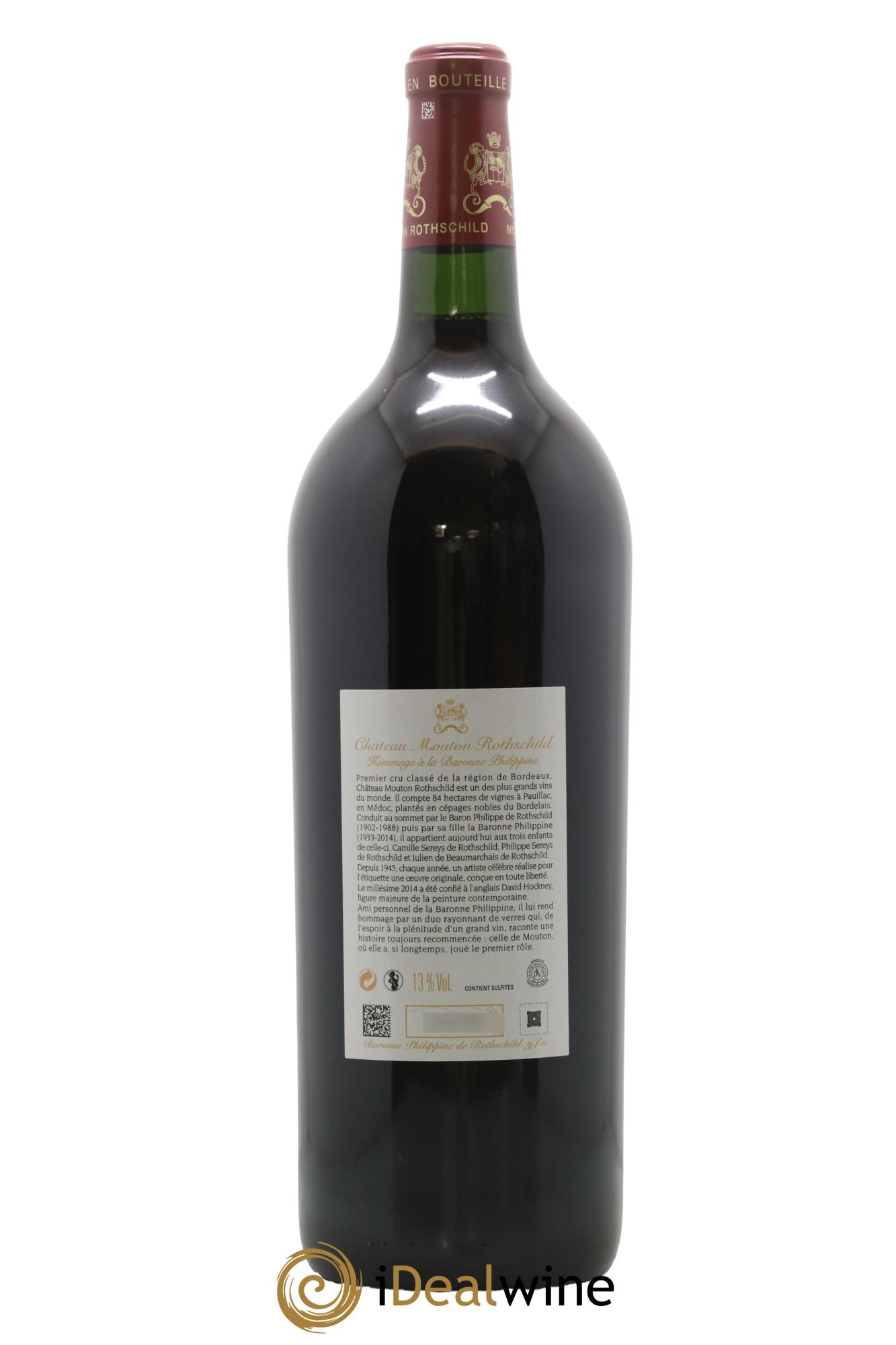 Château Mouton Rothschild 1er Grand Cru Classé 2014 - Lot of 1 magnum - 2