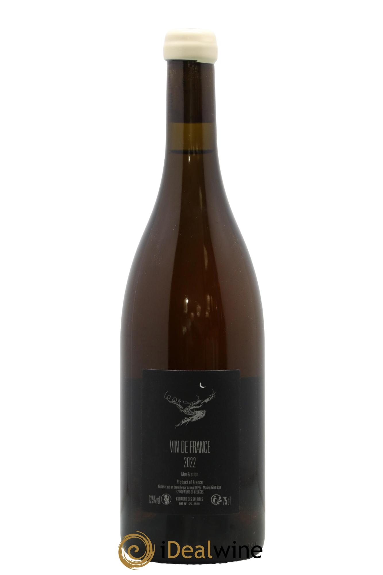 Vin de France Pinot Blanc Arnaud Lopez 2022 - Lot of 1 bottle - 1