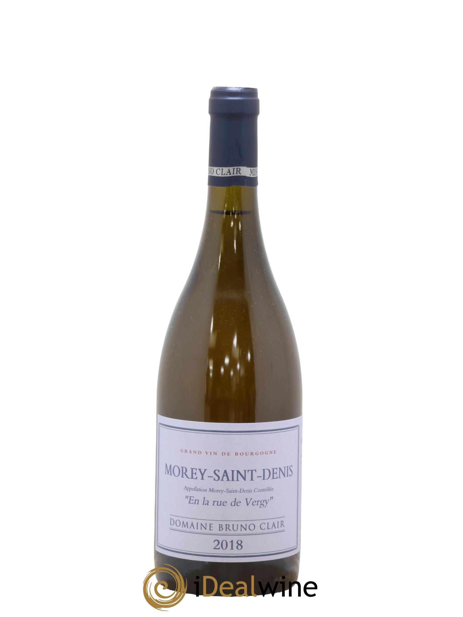 Morey Saint-Denis En la Rue de Vergy Bruno Clair (Domaine) 2018 - Posten von 1 Flasche - 0