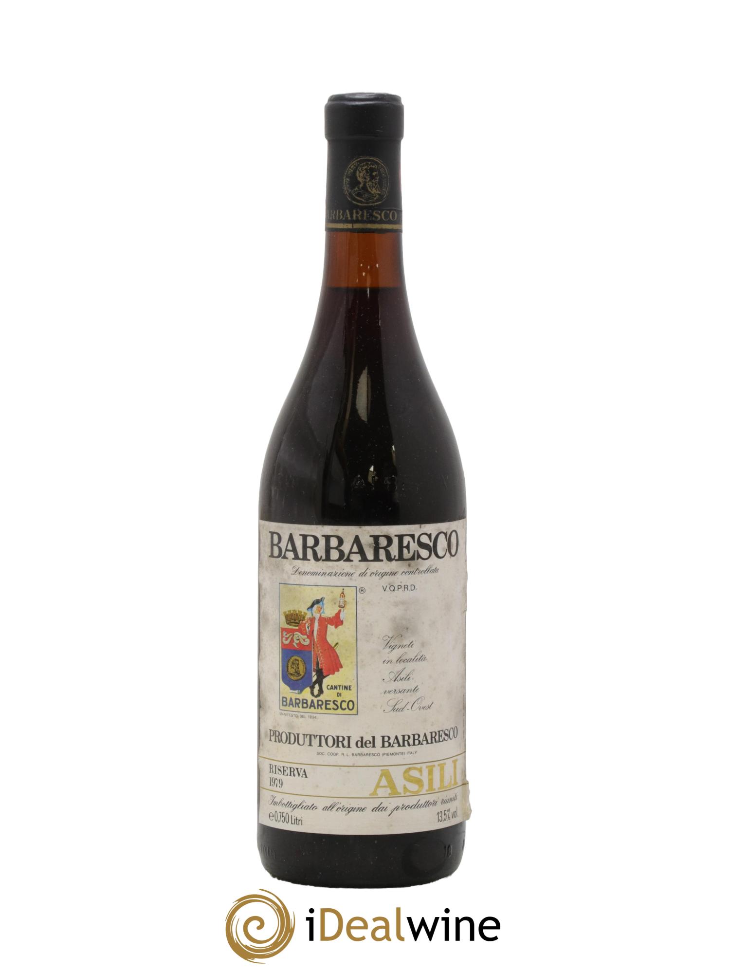 Barbaresco DOCG Asili Produttori del Barbaresco Riserva 1979 - Lot de 1 bouteille - 0