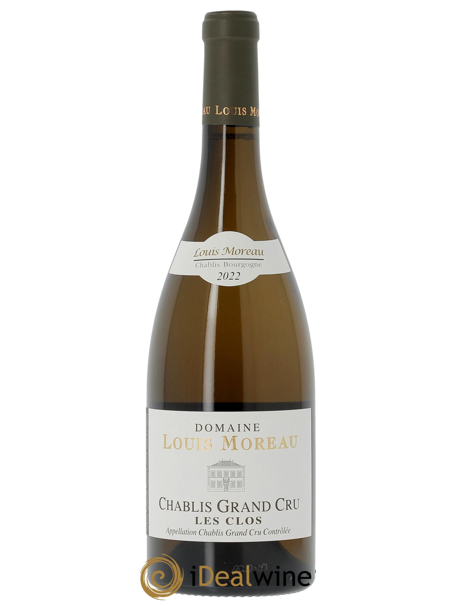 Chablis Grand Cru Les Clos Louis Moreau  2022 - Posten von 1 Flasche - 0