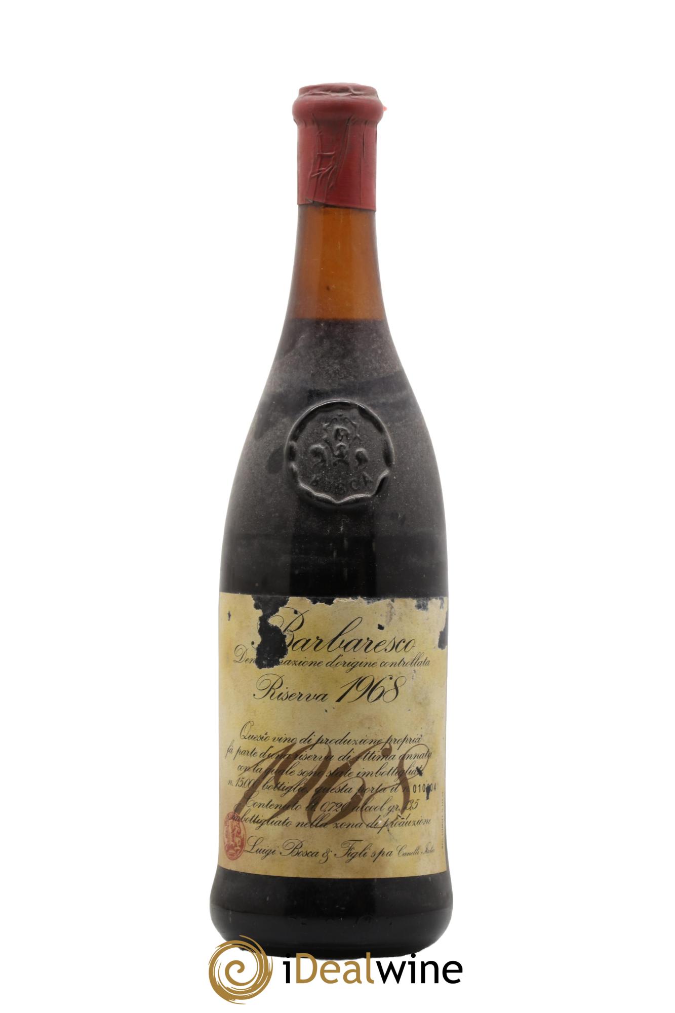 Barbaresco DOCG Luigi Bosca e Figli 1968 - Lot de 1 bouteille - 0