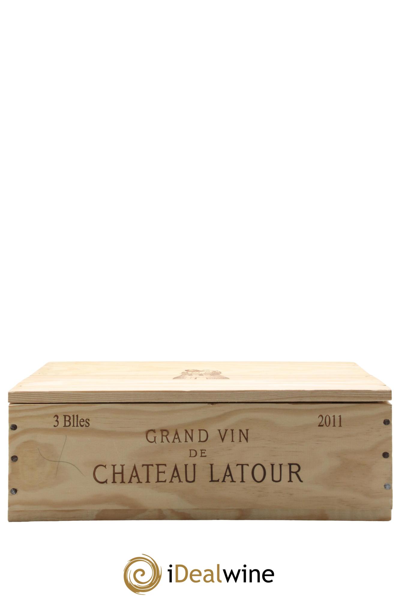 Château Latour 1er Grand Cru Classé 2011 - Posten von 3 Flaschen - 4