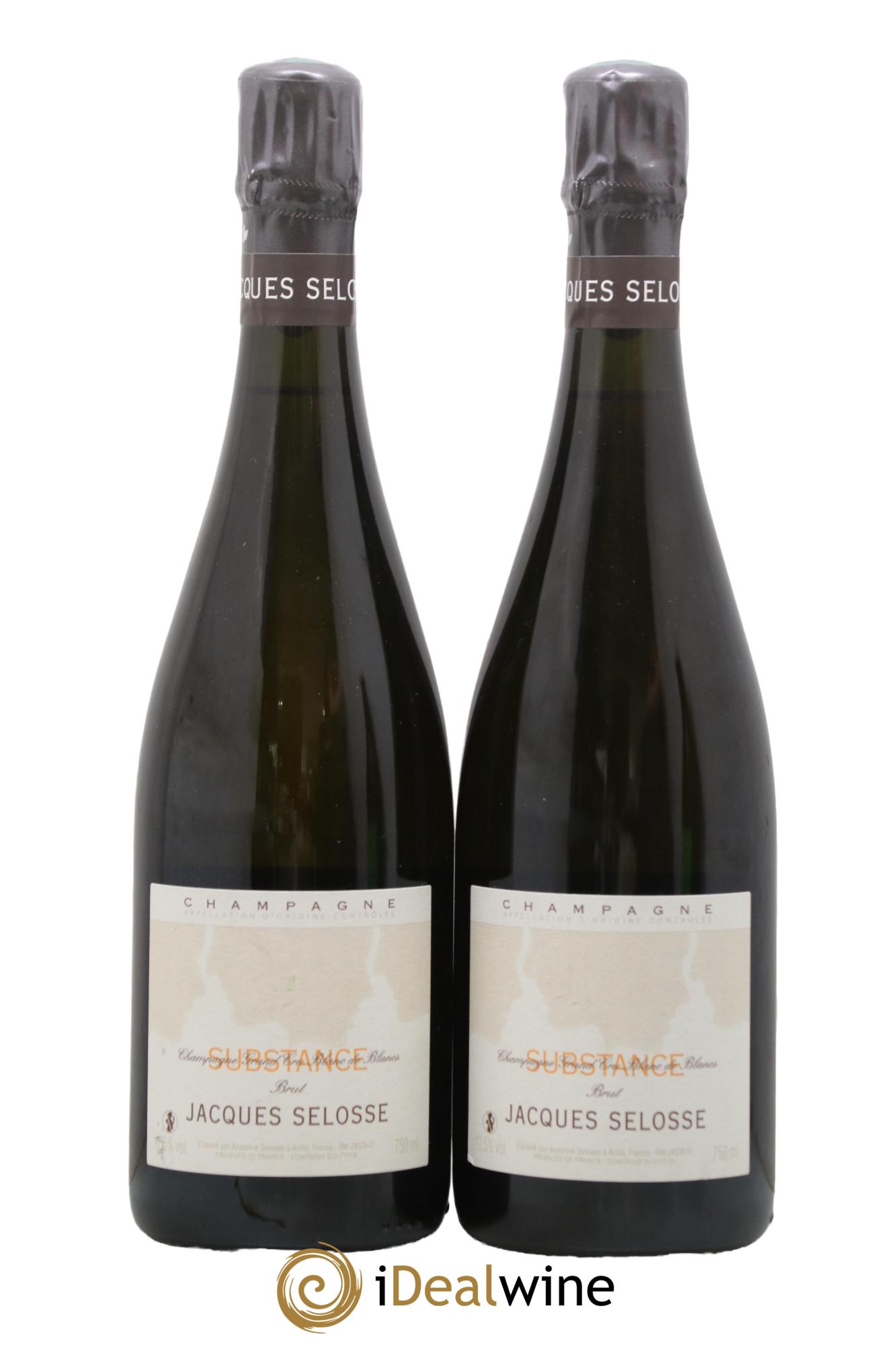 Substance Jacques Selosse - Lotto di 2 bottiglie - 0