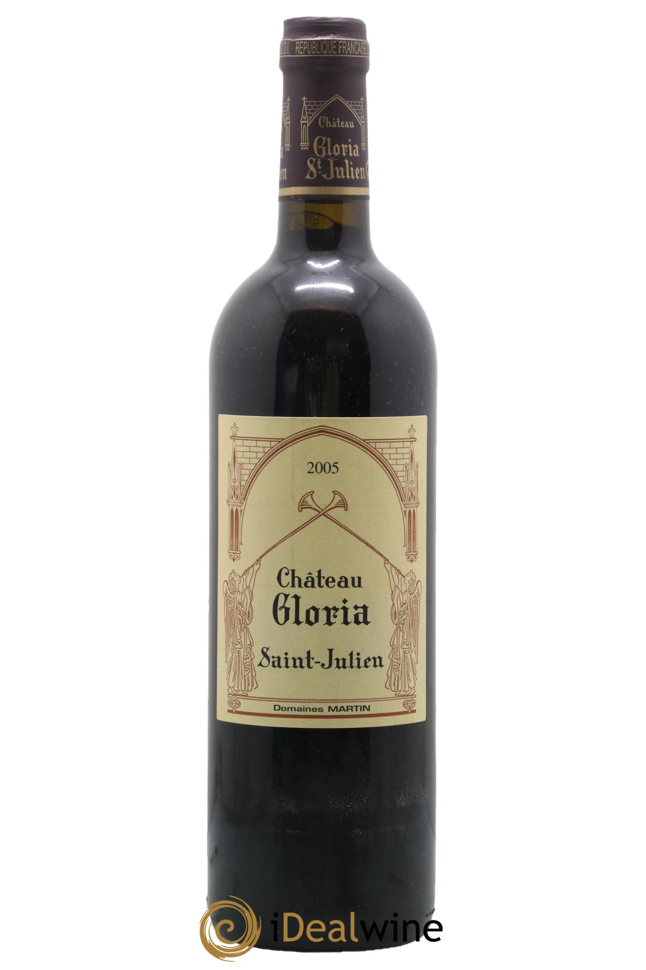 Château Gloria 2005 - Lot de 1 bouteille - 0