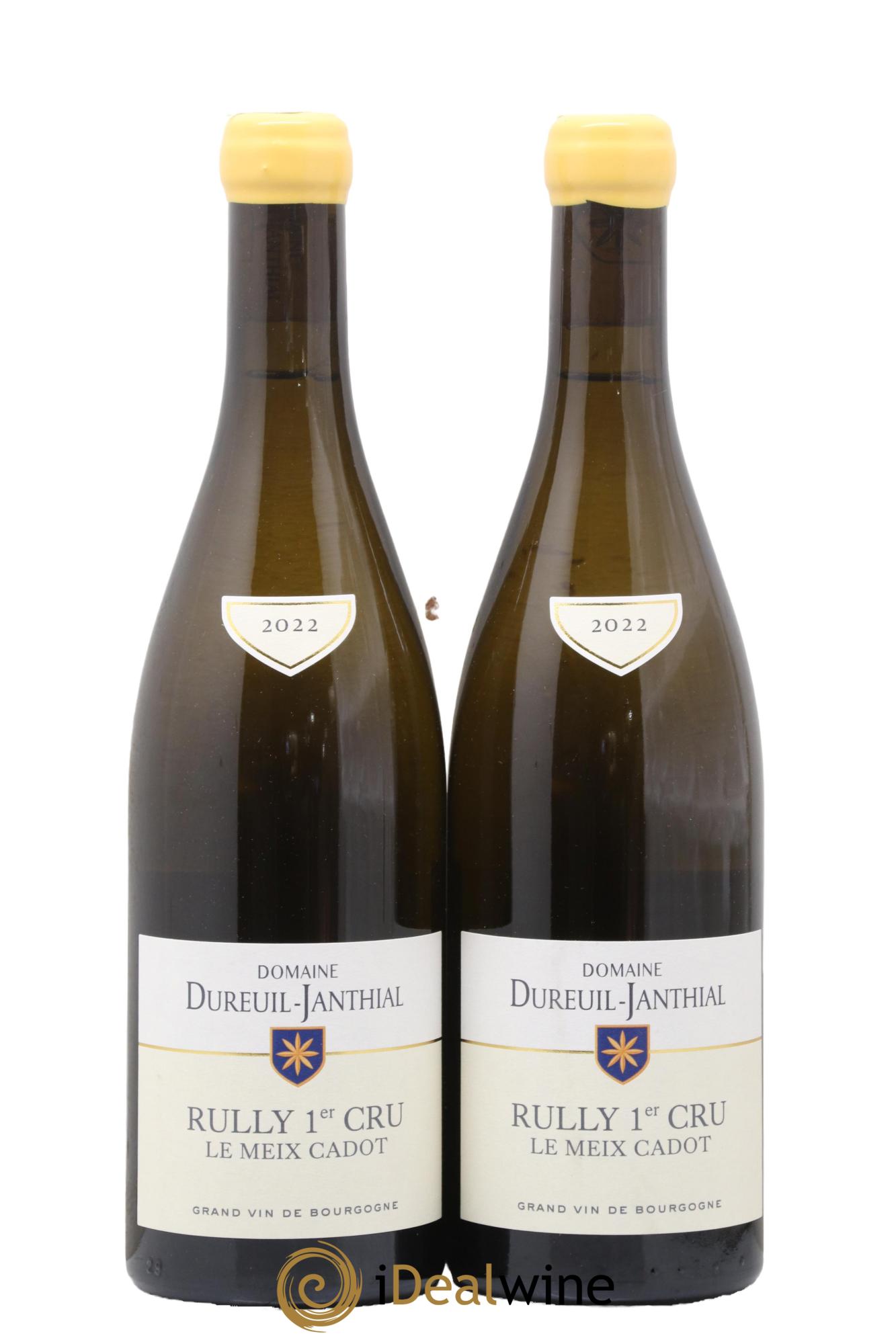 Rully 1er Cru Le Meix Cadot Vincent Dureuil-Janthial 2022 - Lot de 2 bouteilles - 0