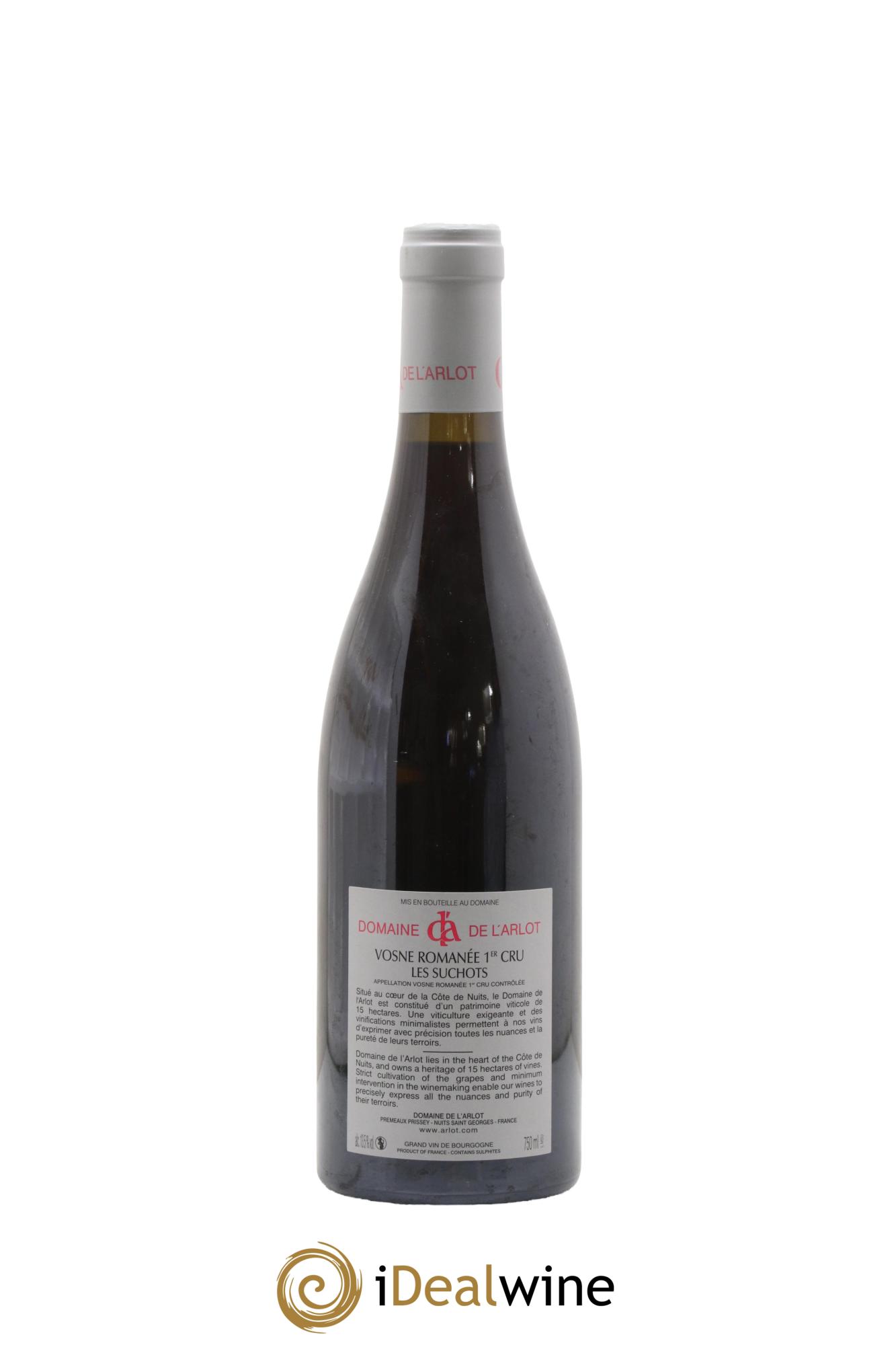Vosne-Romanée 1er Cru Les Suchots Domaine de l'Arlot 2017 - Lotto di 1 bottiglia - 1