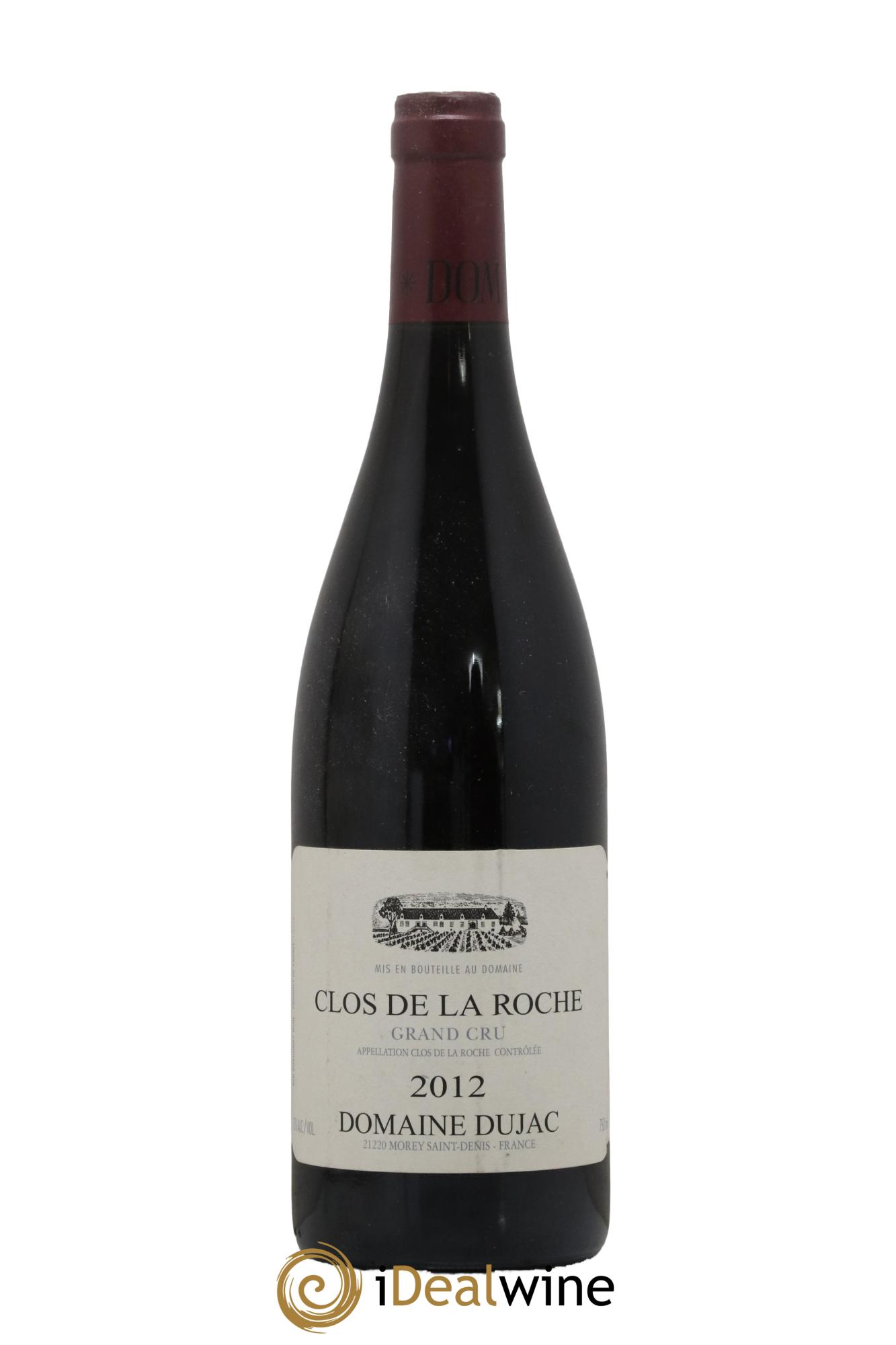 Clos de la Roche Grand Cru Dujac (Domaine) 2012 - Lot of 1 bottle - 0