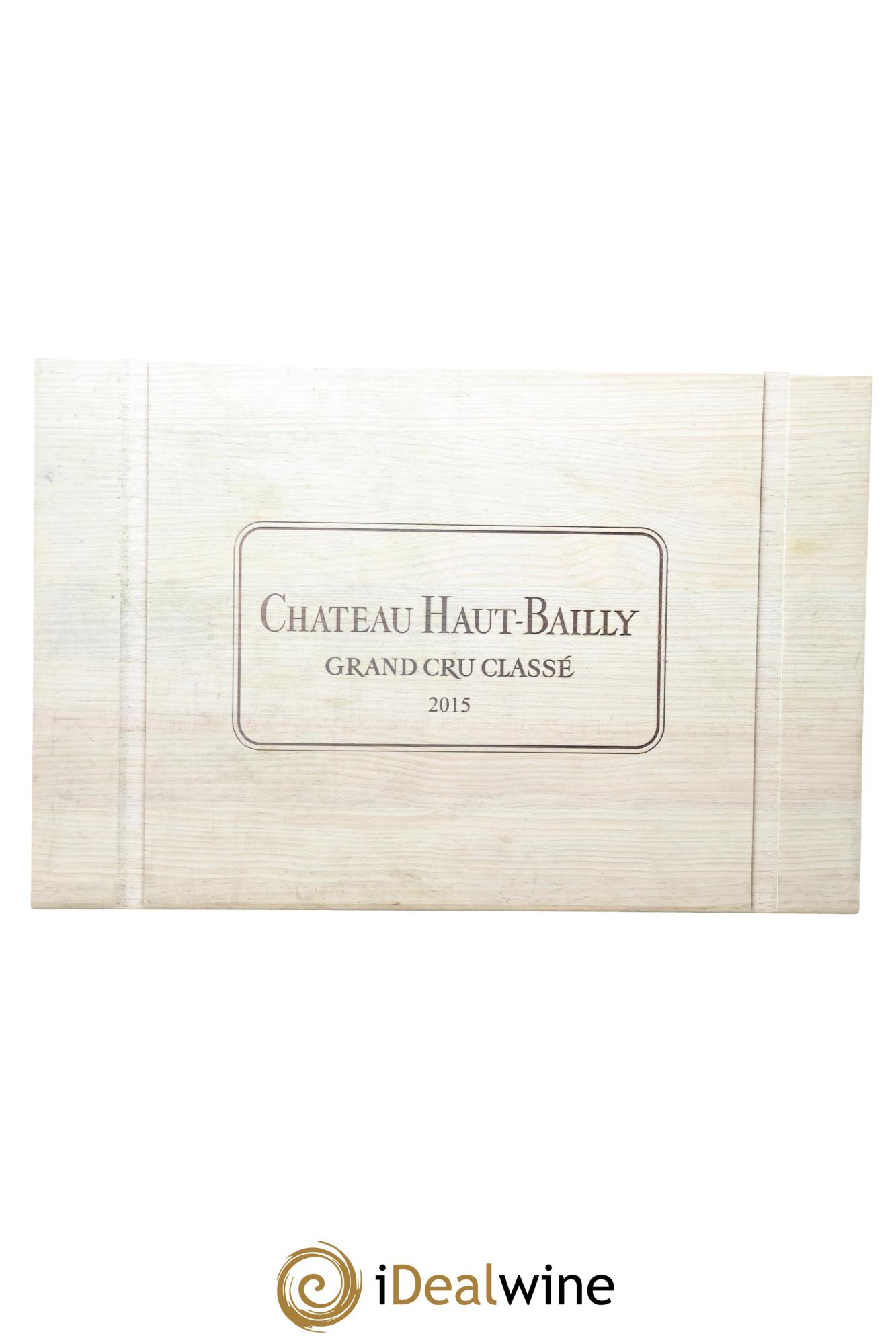 Château Haut-Bailly Cru Classé de Graves 2015 - Lot de 6 bouteilles - 1