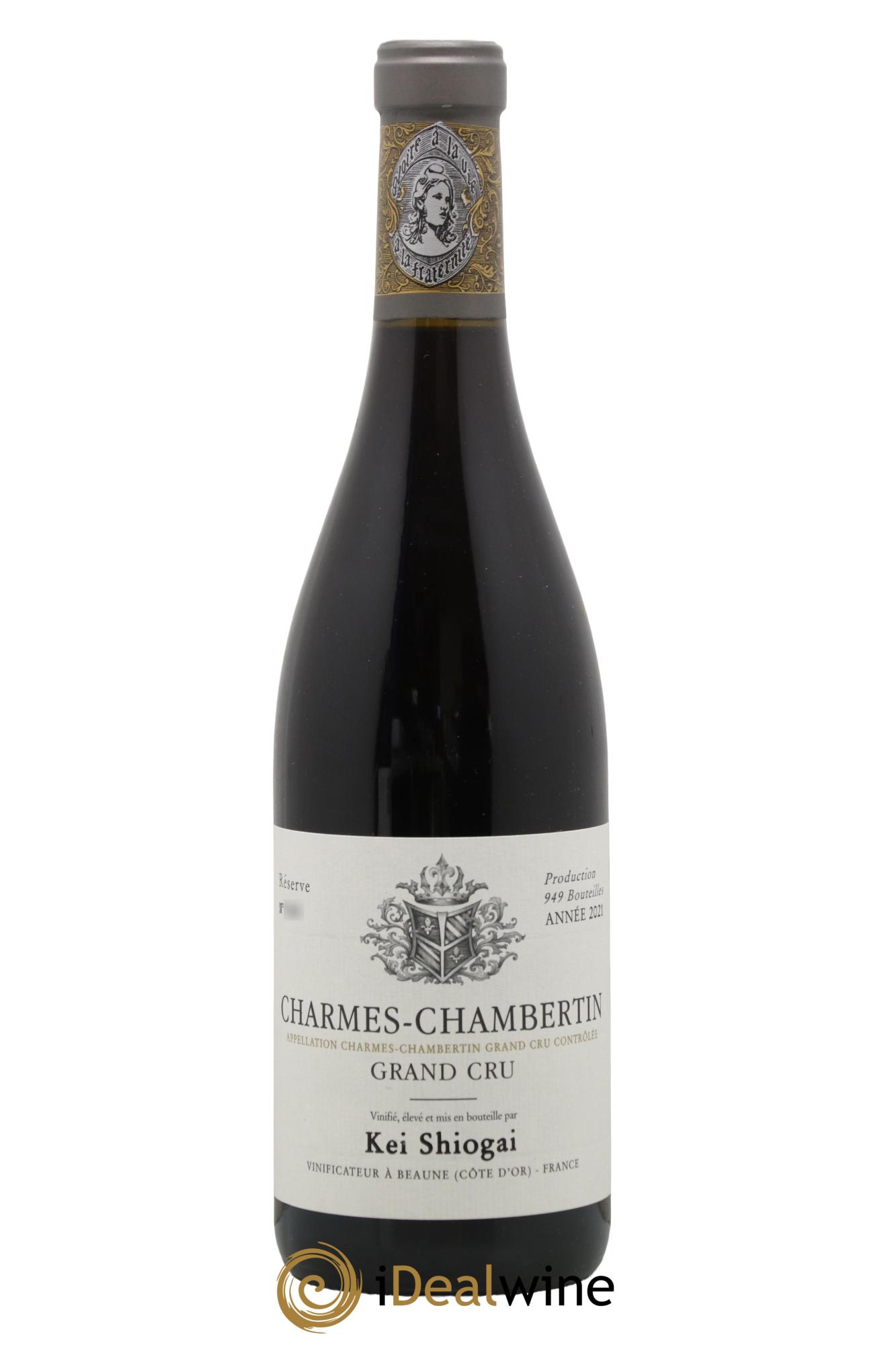 Charmes-Chambertin Grand Cru Kei Shiogai 2021 - Lot de 1 bouteille - 0