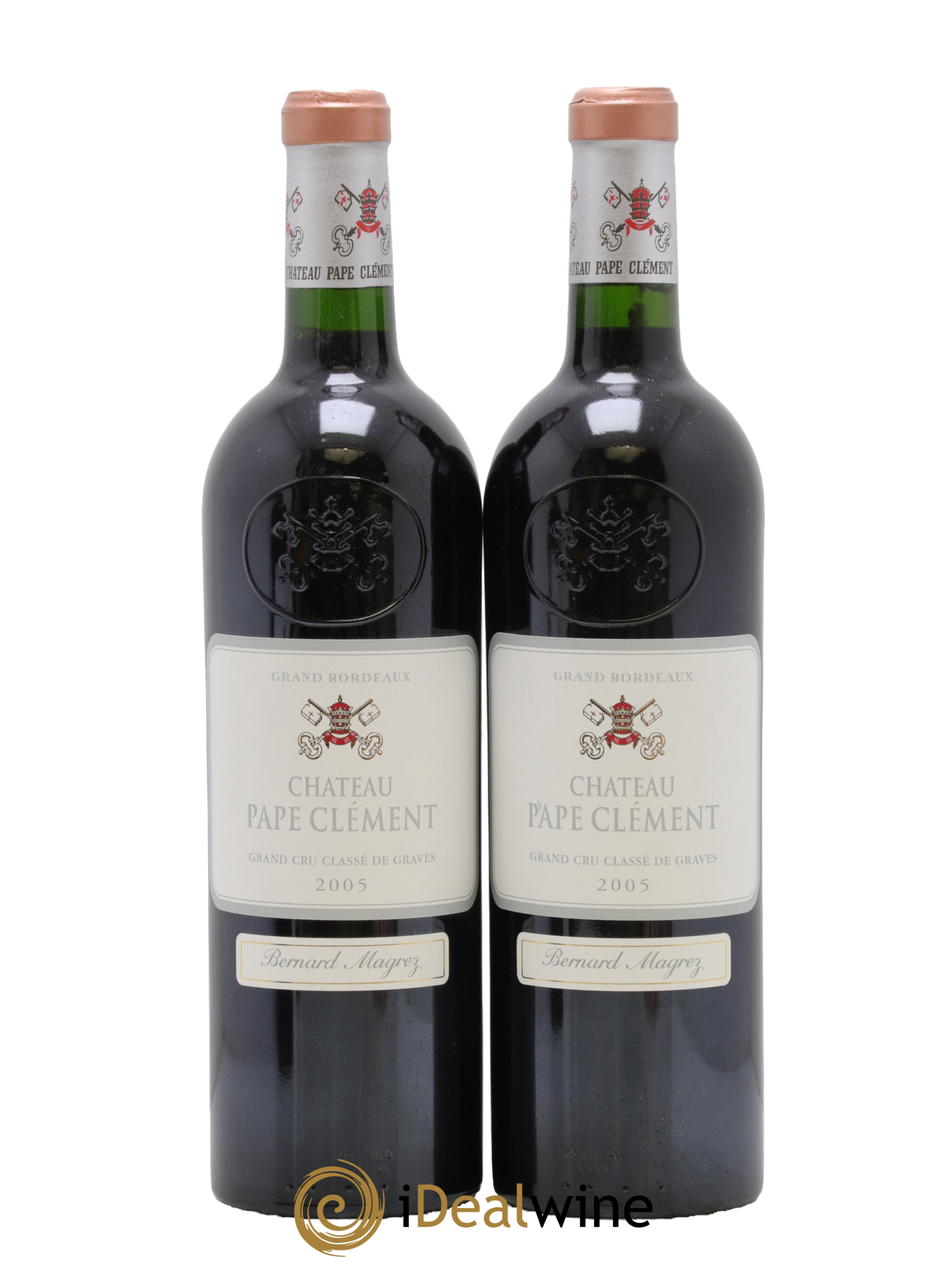 Château Pape Clément Cru Classé de Graves 2005 - Lot of 2 bottles - 0