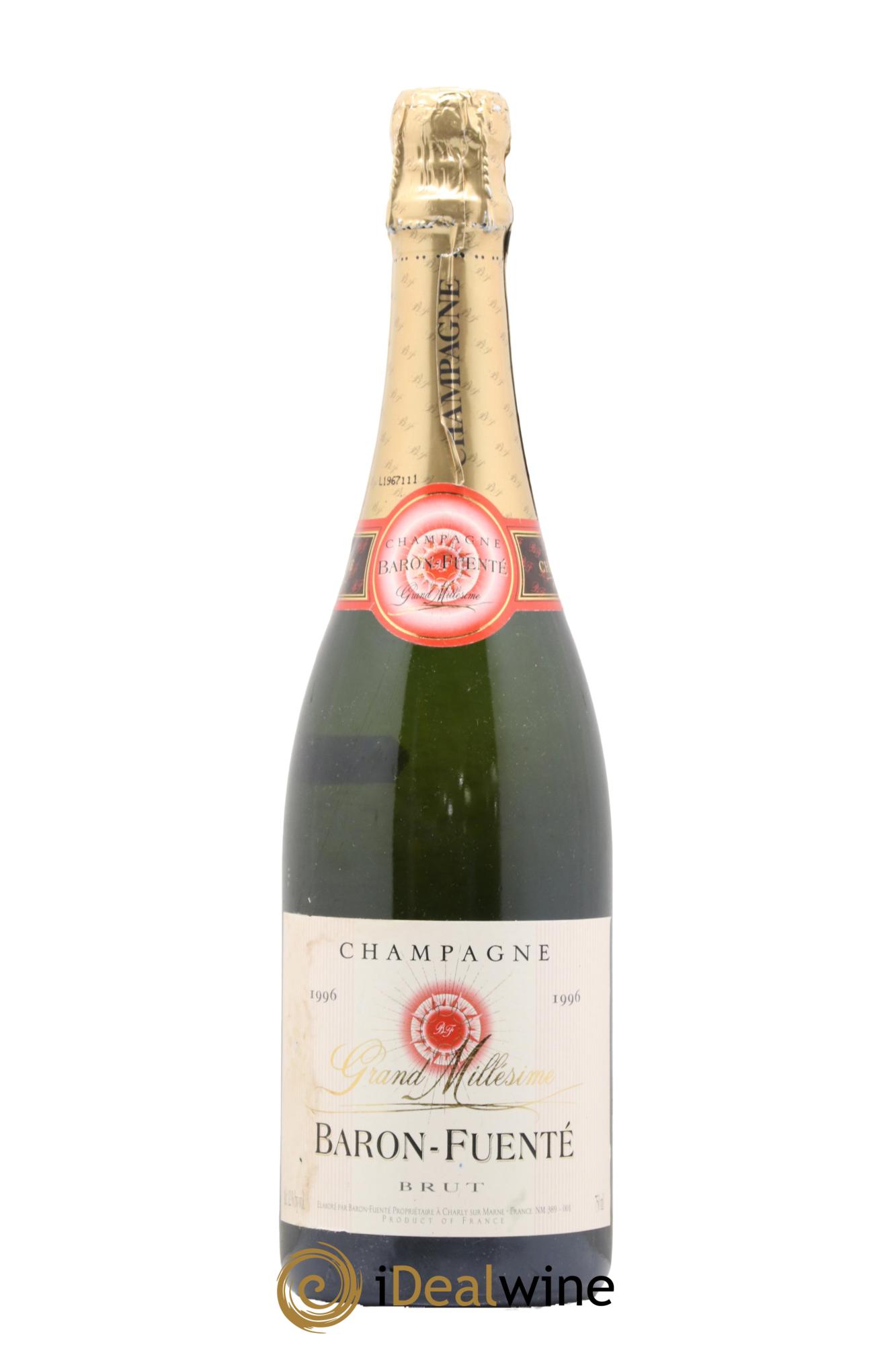 Champagne Grand Millésime Maison Baron-Fuenté 1996 - Lot de 1 bouteille - 0