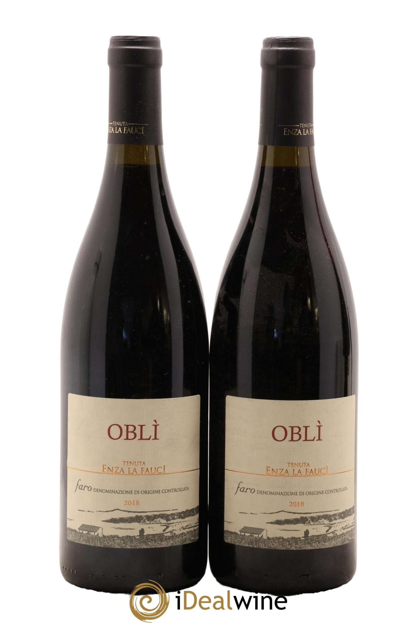Italie Faro DOC Obli Tenuta Enza la Fauci 2018 - Lot de 2 bouteilles - 0