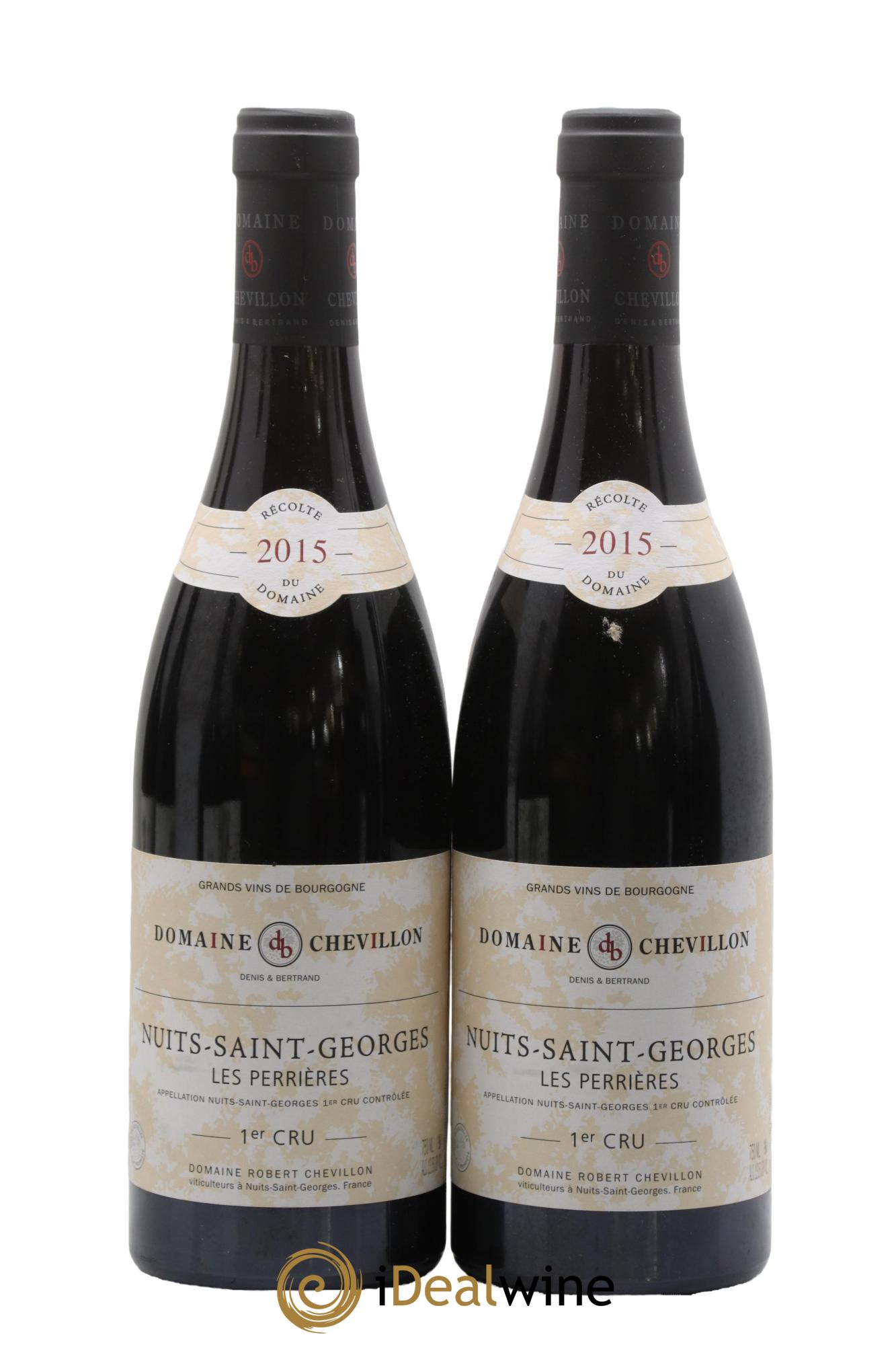 Nuits-Saint-Georges 1er Cru Les Perrières Robert Chevillon 2015 - Posten von 2 Flaschen - 0