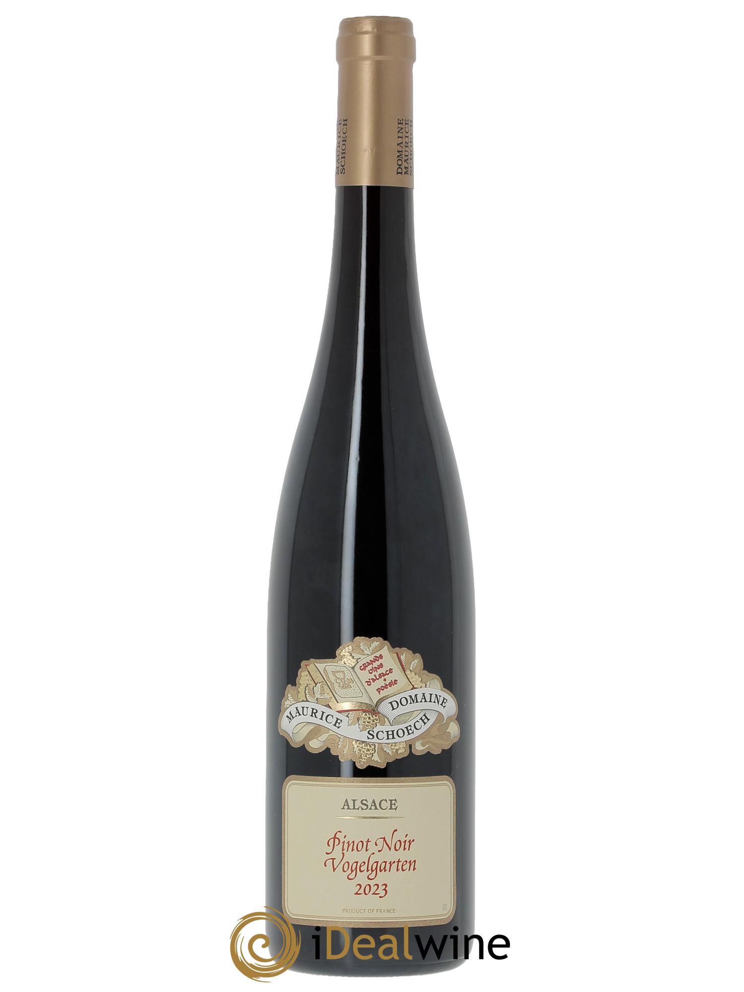 Alsace Pinot Noir Vogelgarten Cuvée Arthur Maurice Schoech (Domaine) 2023 - Lot de 1 bouteille - 0
