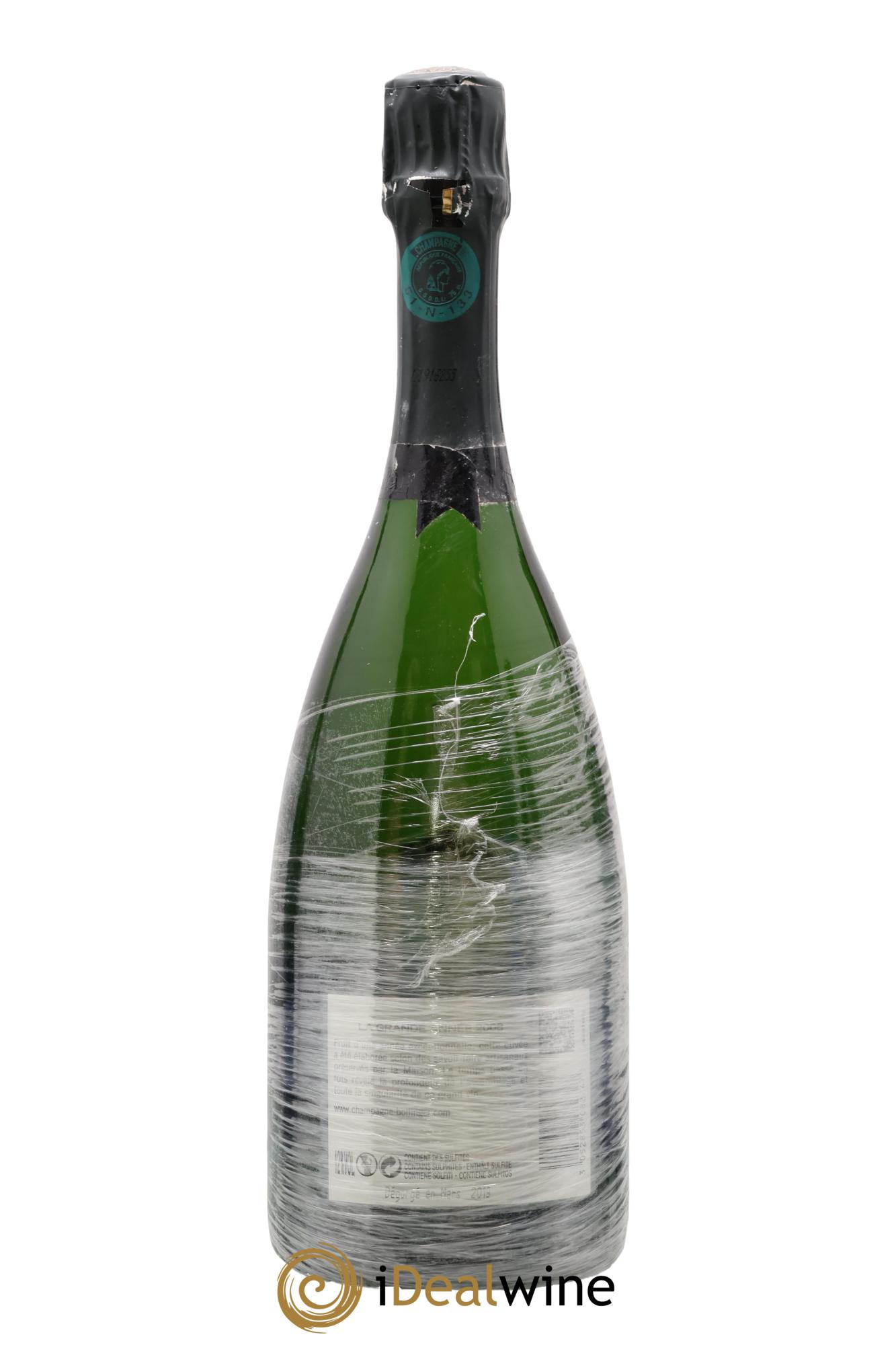 La Grande Année Brut Bollinger 2008 - Lot of 1 bottle - 1
