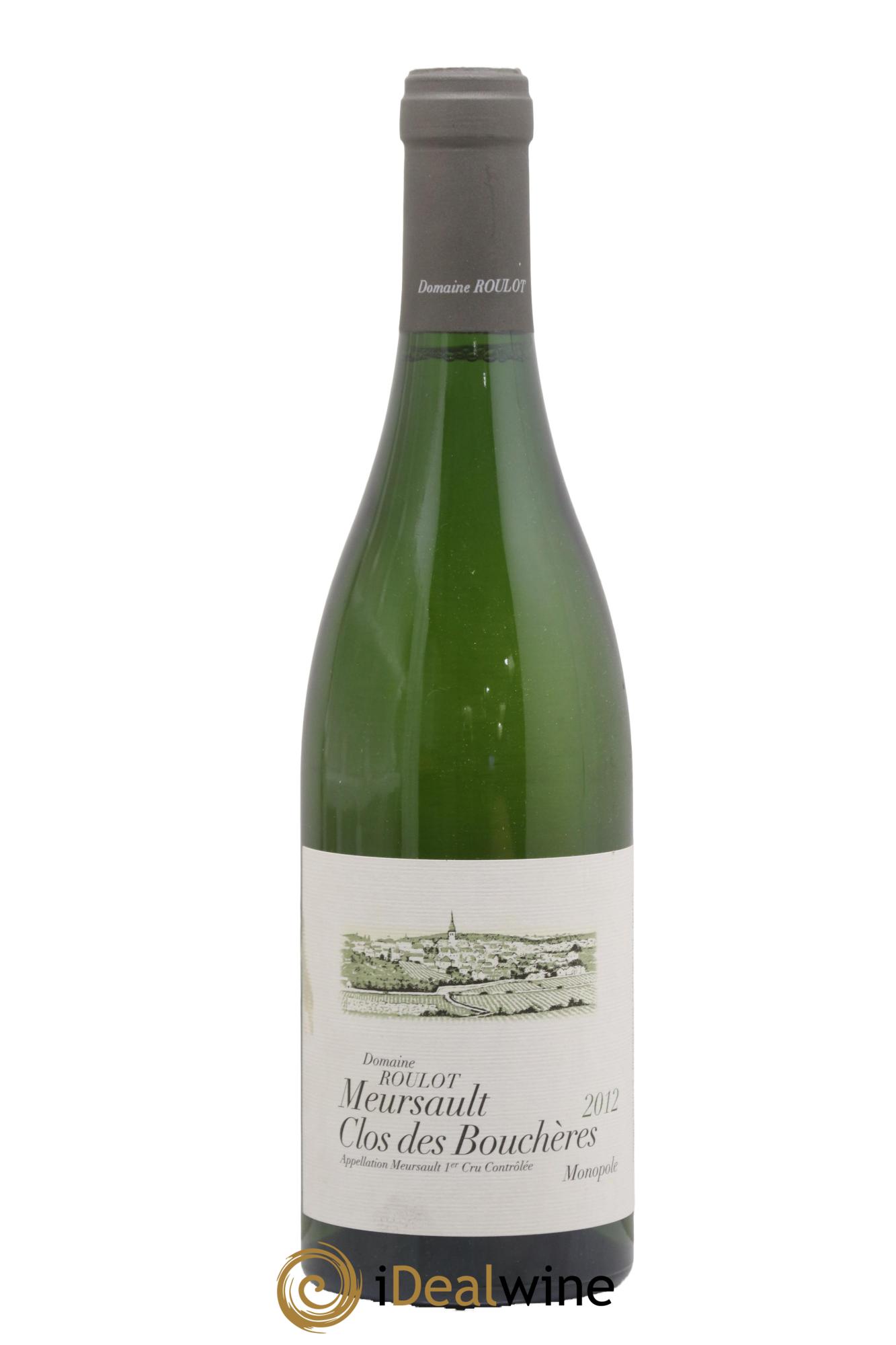 Meursault 1er Cru Clos des Bouchères Roulot (Domaine) 2012 - Lot de 1 bouteille - 0