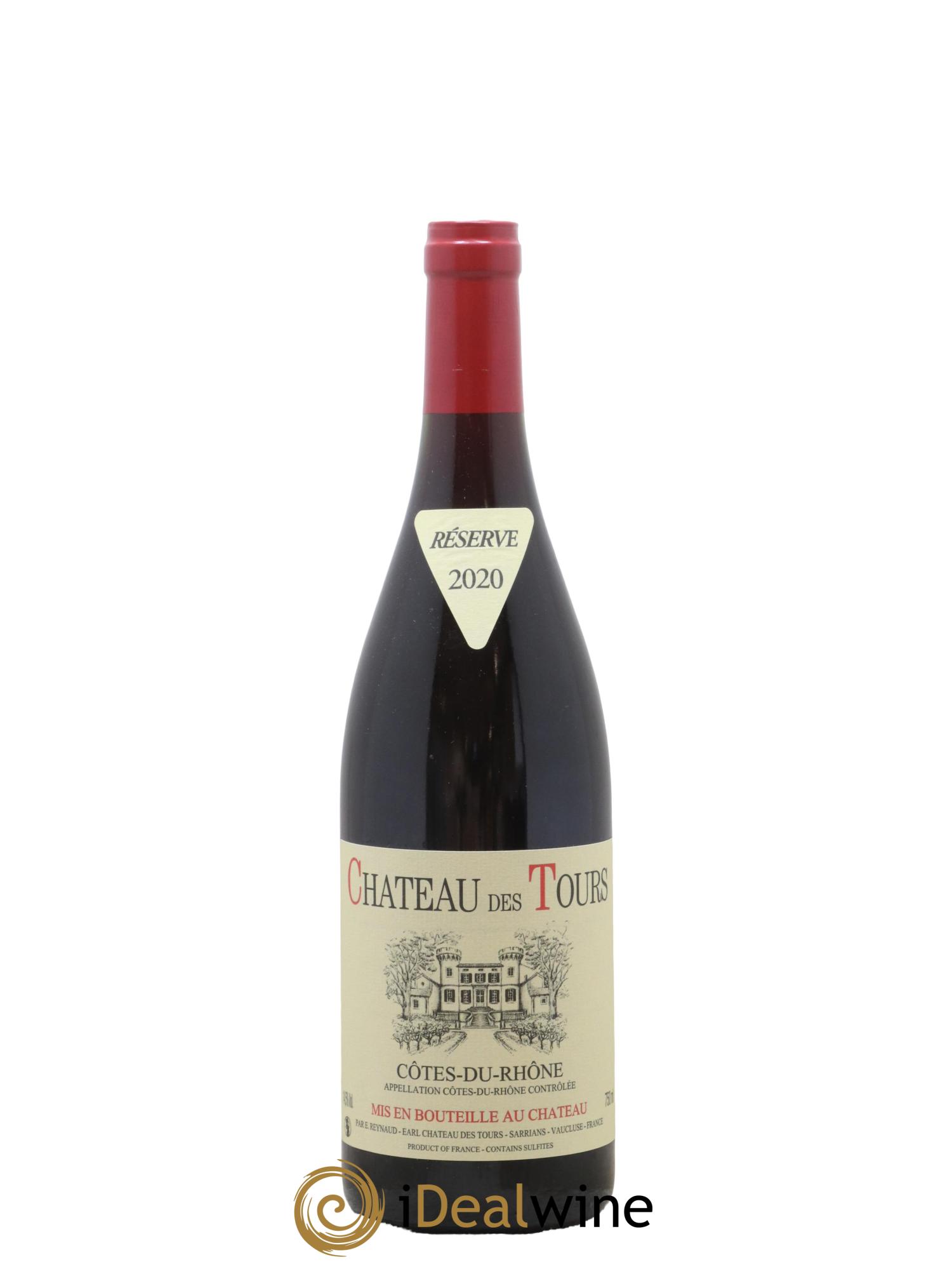 Côtes-du-Rhône Château des Tours Emmanuel Reynaud 2020 - Lot de 1 bouteille - 0