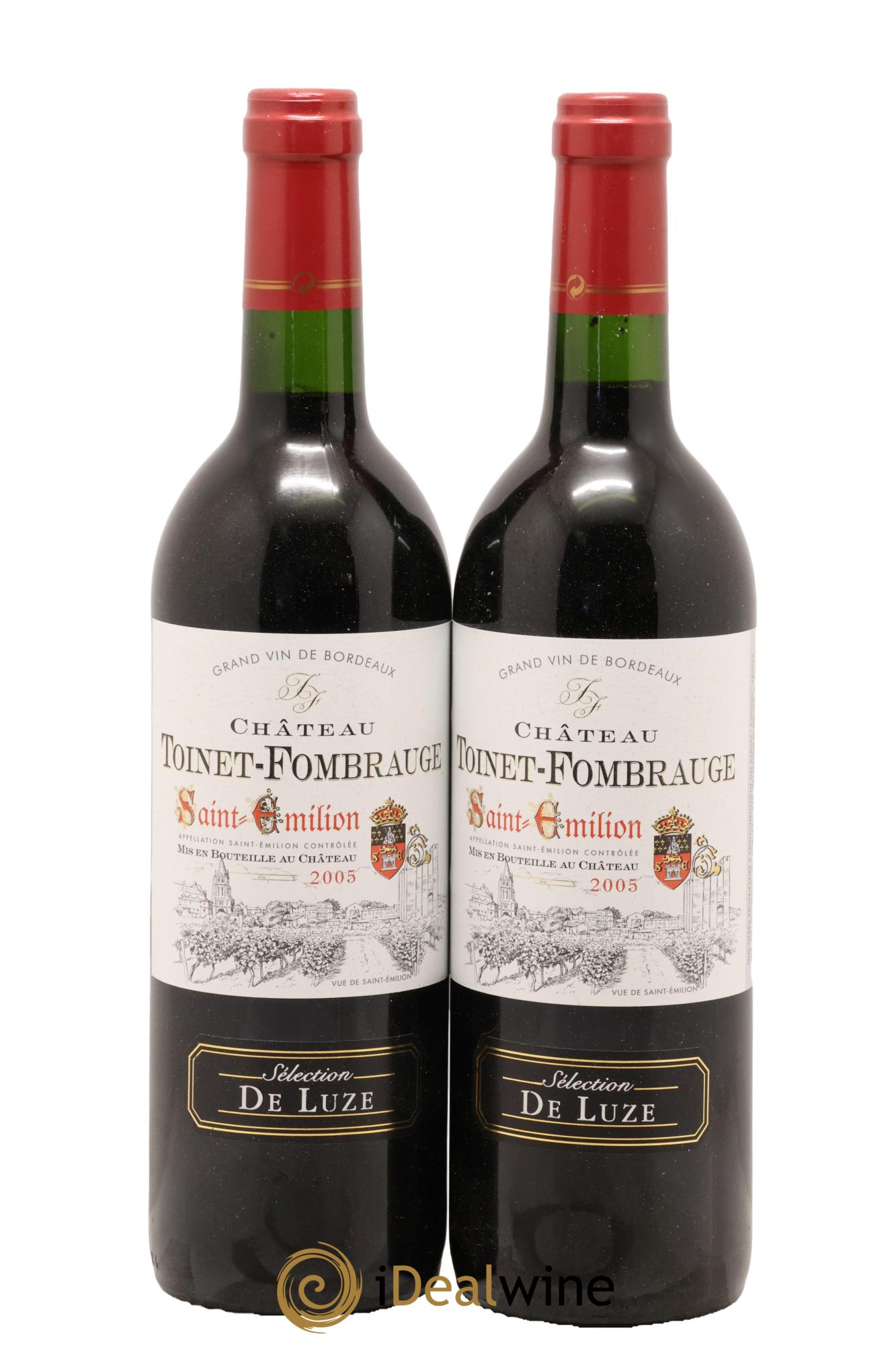 Saint-Émilion Château Toinet-Fombrauge 2005 - Lot de 2 bouteilles - 0