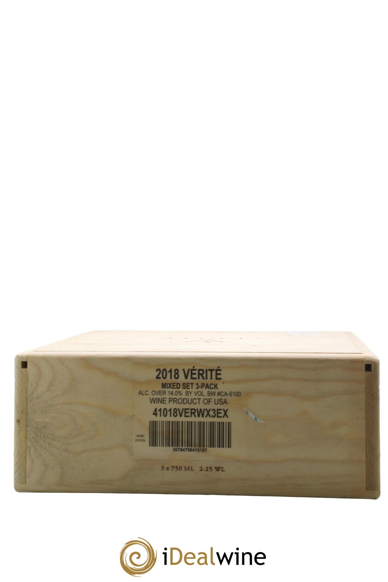 Sonoma Vérité Winery La Joie La Joie Le Désir La Muse 2018 - Lotto di 3 bottiglie - 1